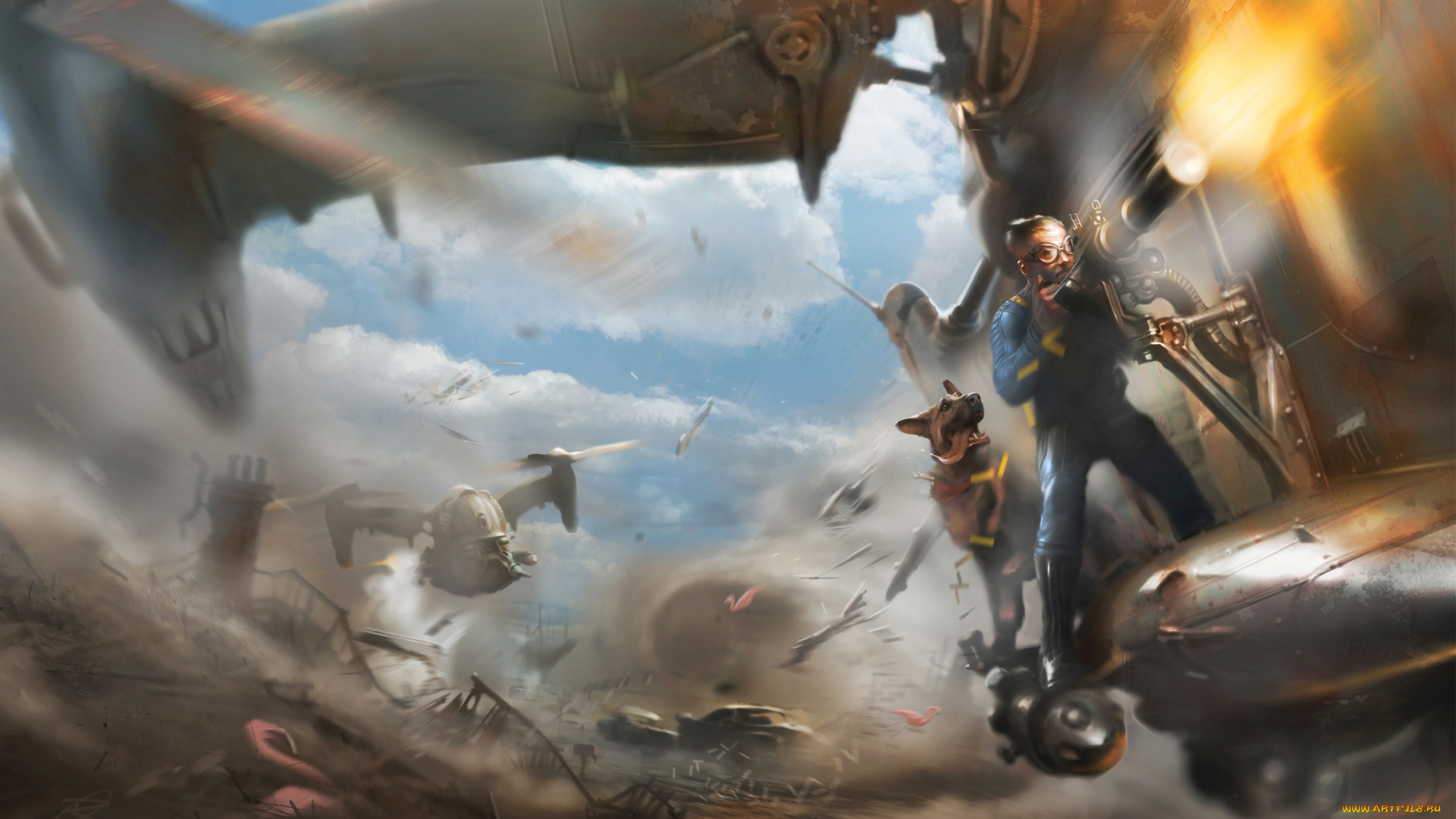 видео, игры, fallout, 4, fallout, 4