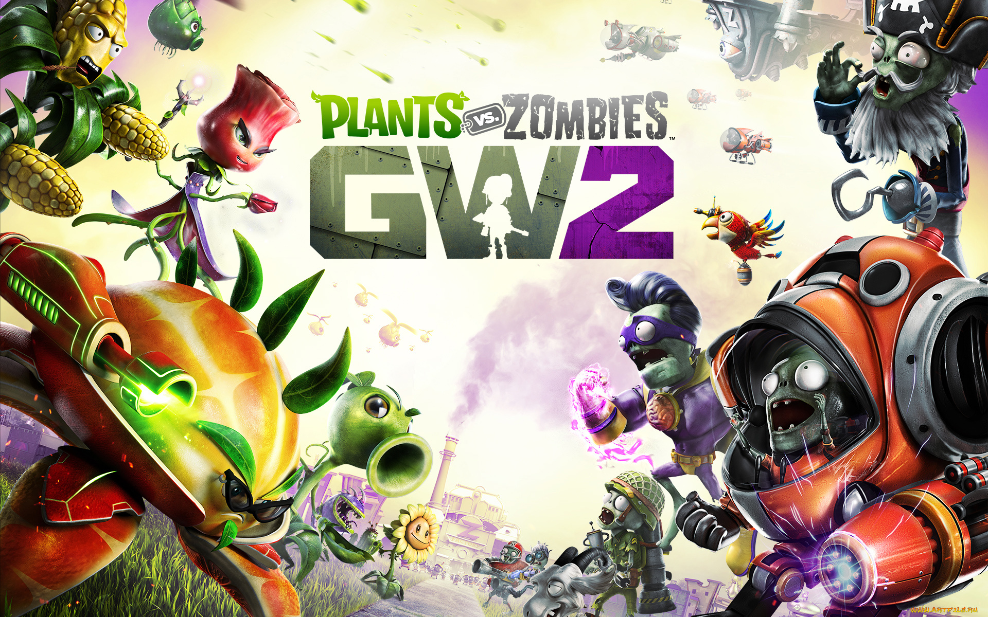 plants, vs, , zombies, , garden, warfare, 2, видео, игры, -, plants, vs, зомби