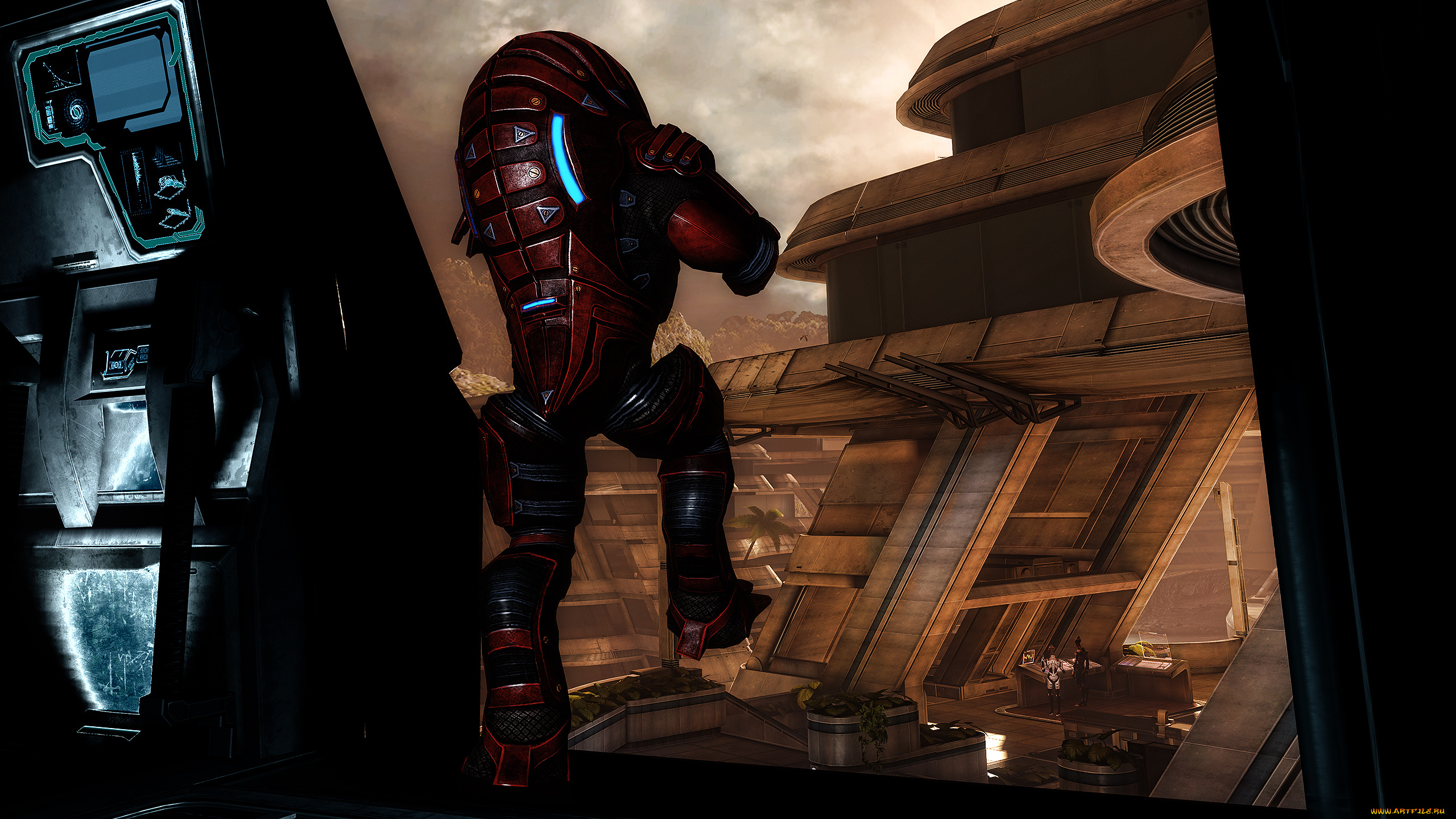 видео, игры, mass, effect, персонаж