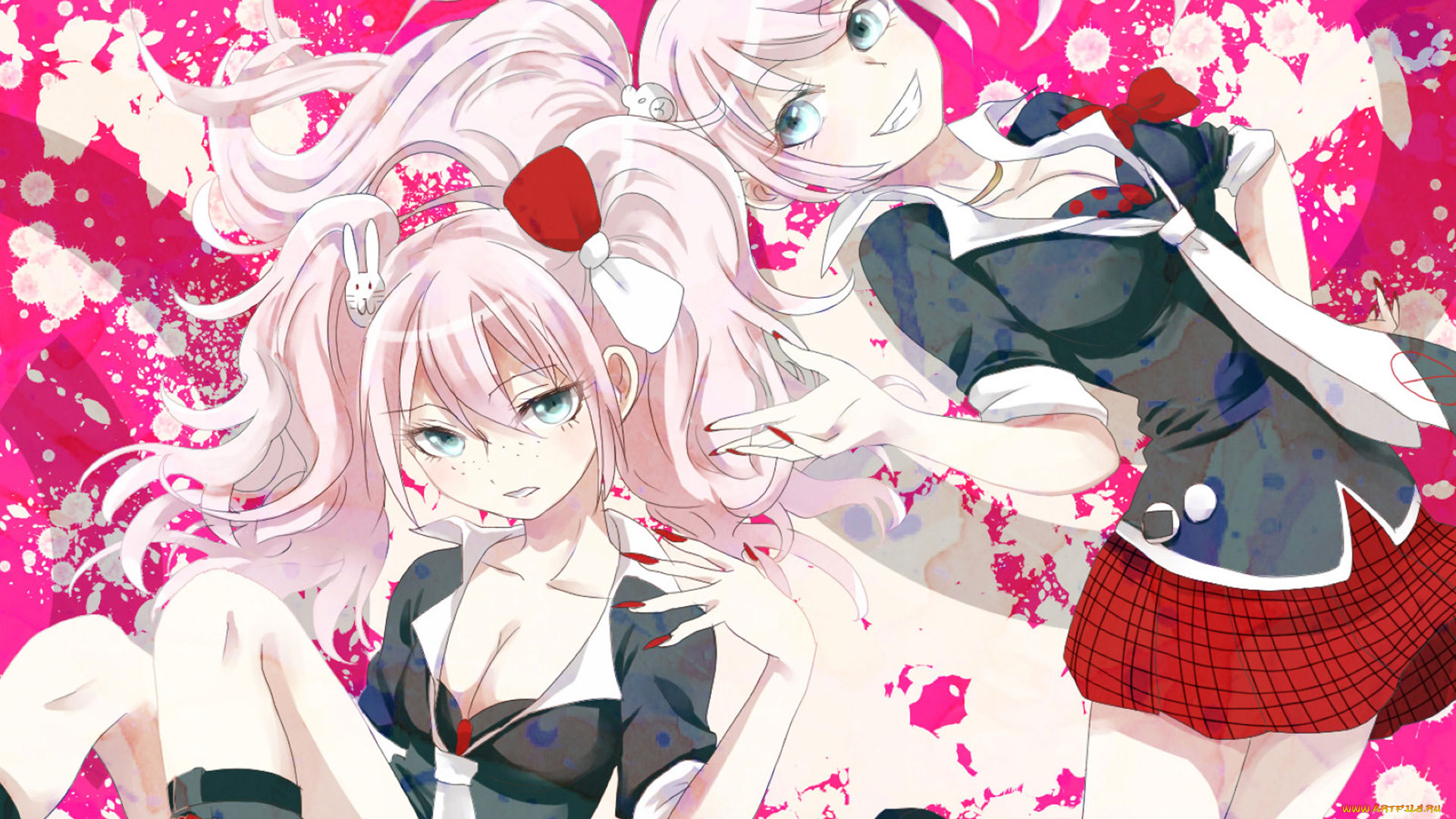 аниме, danganronpa, девушки