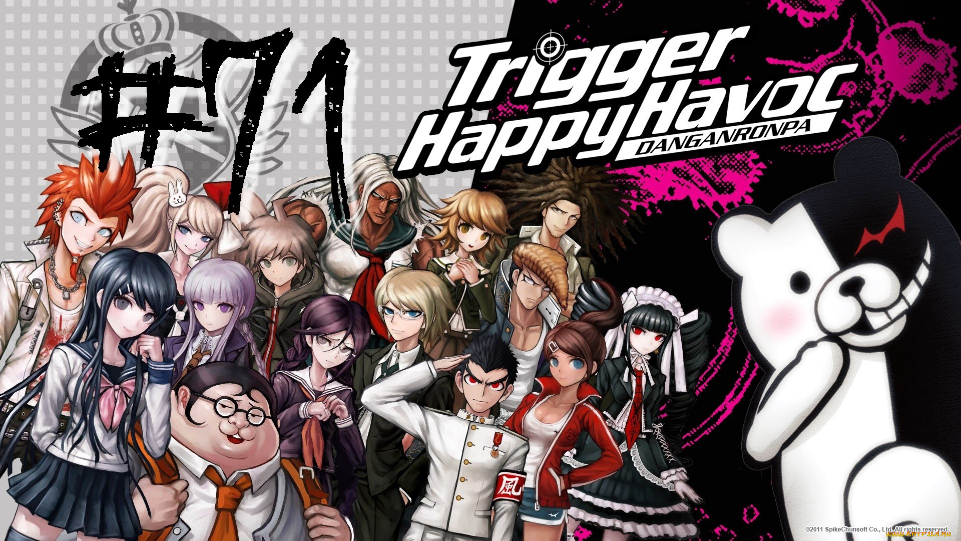 аниме, danganronpa, персонажи