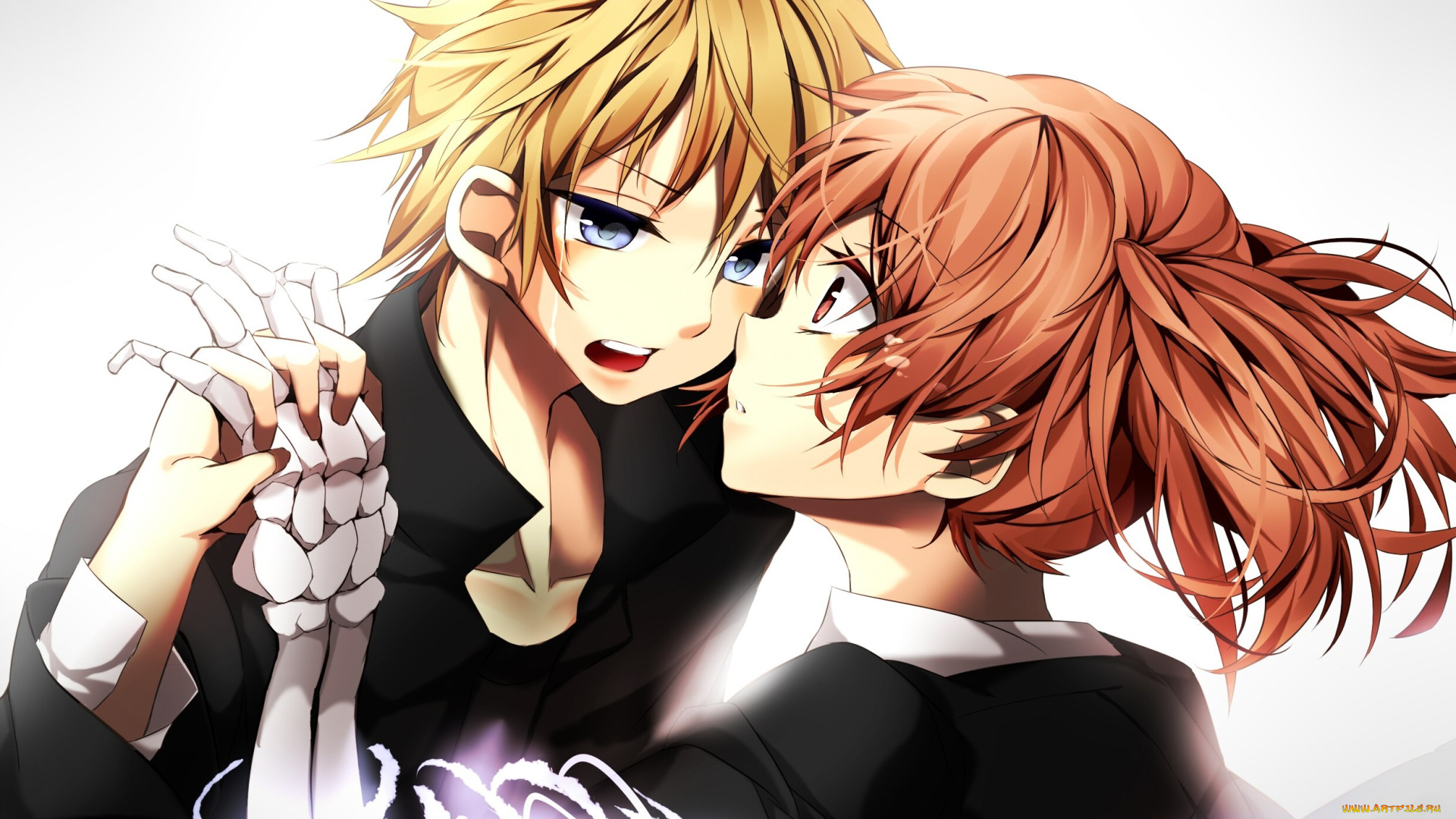 аниме, inu, x, boku, ss, пара