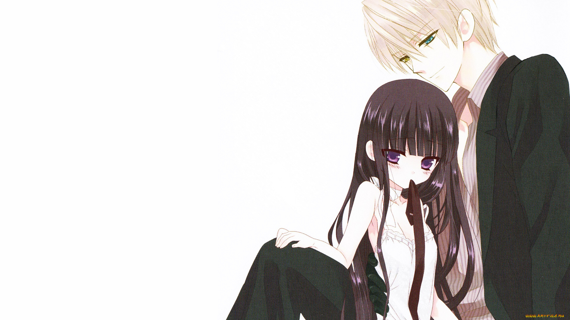 аниме, inu, x, boku, ss, пара