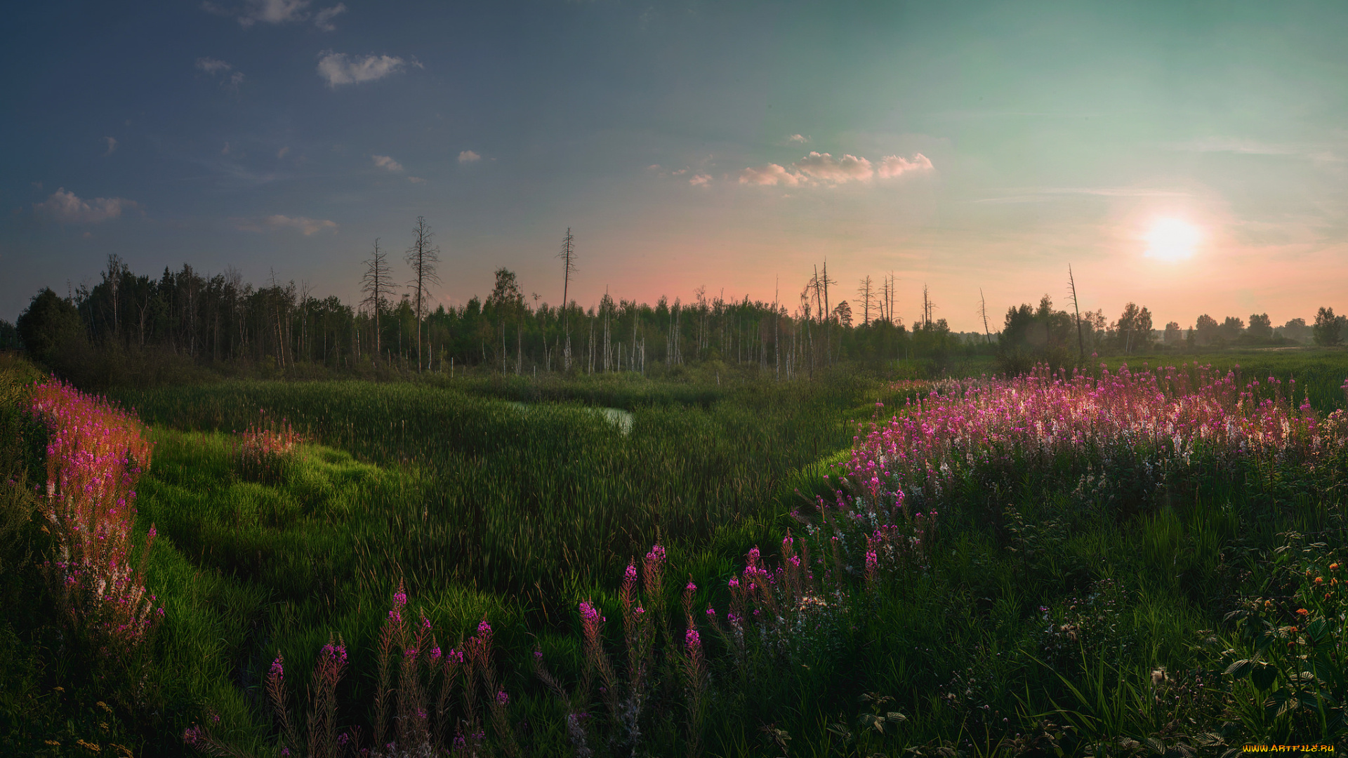 природа, восходы, закаты, рассвет