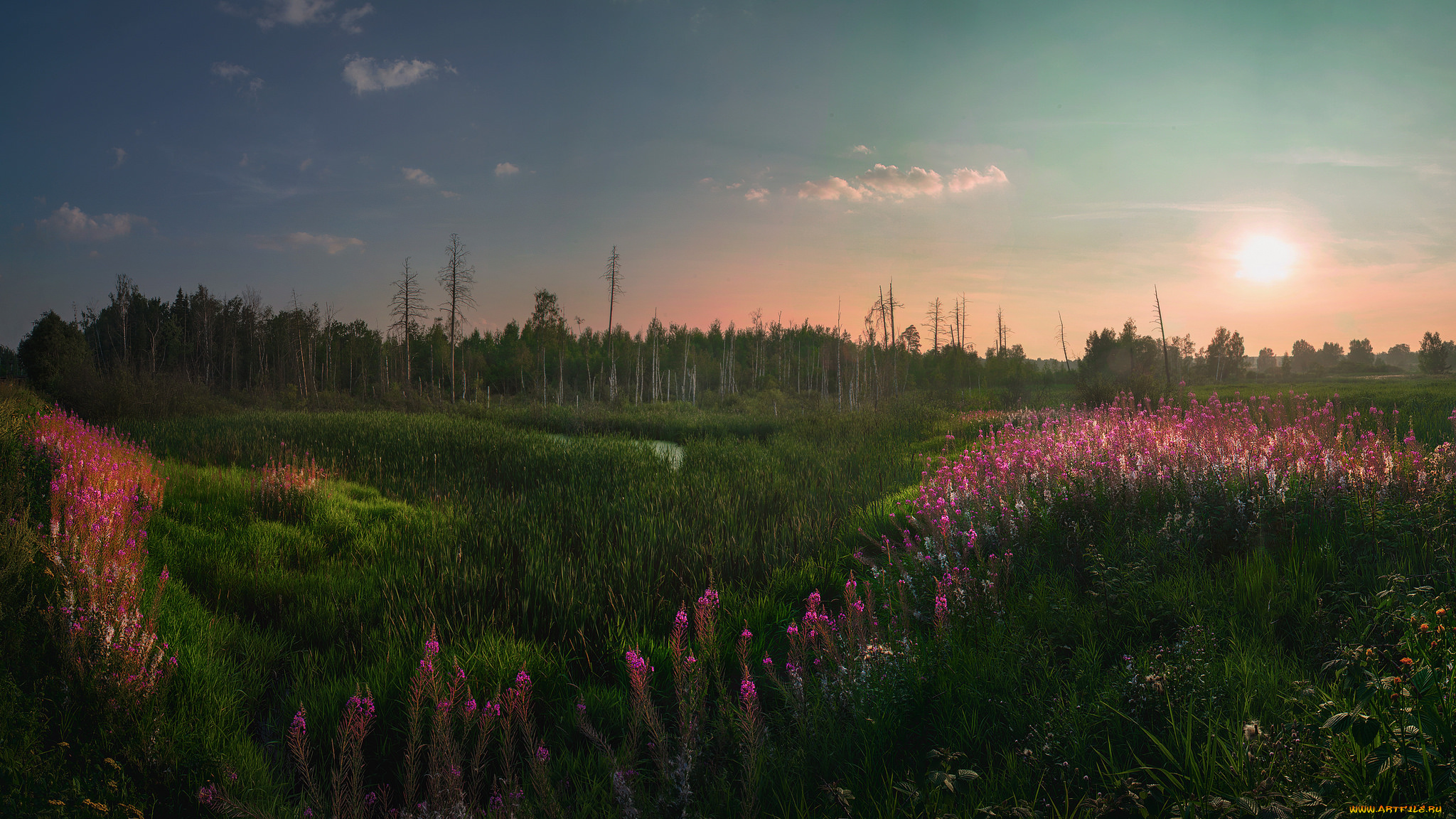 природа, восходы, закаты, рассвет