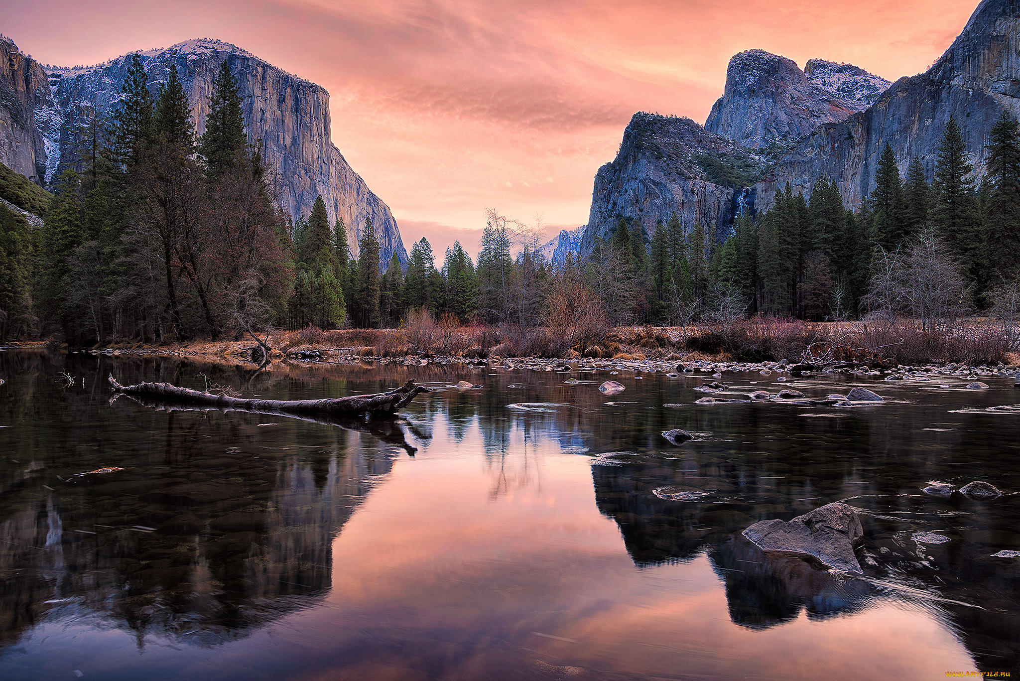 природа, реки, озера, река, лес, горы