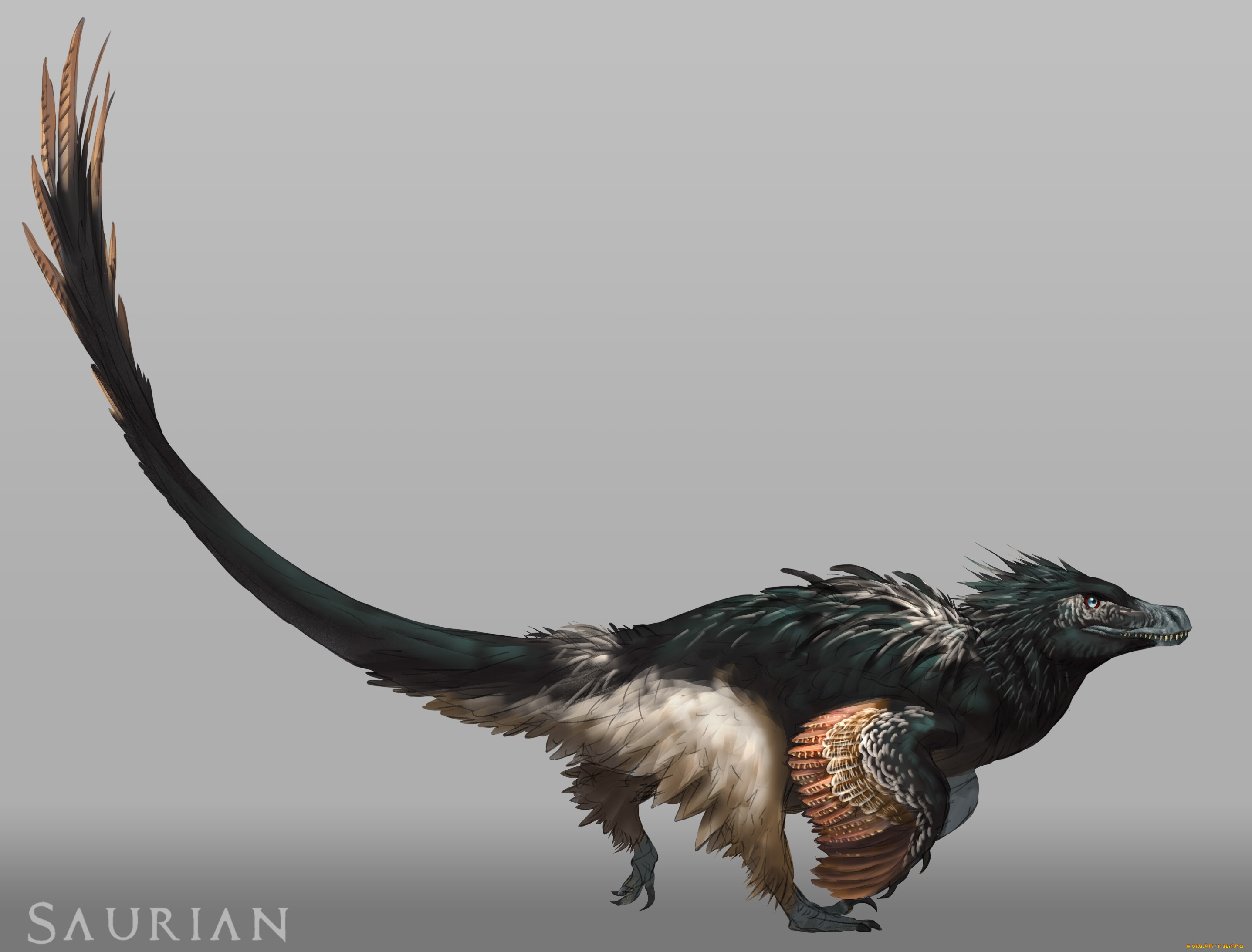 рисованное, животные, , доисторические, животное