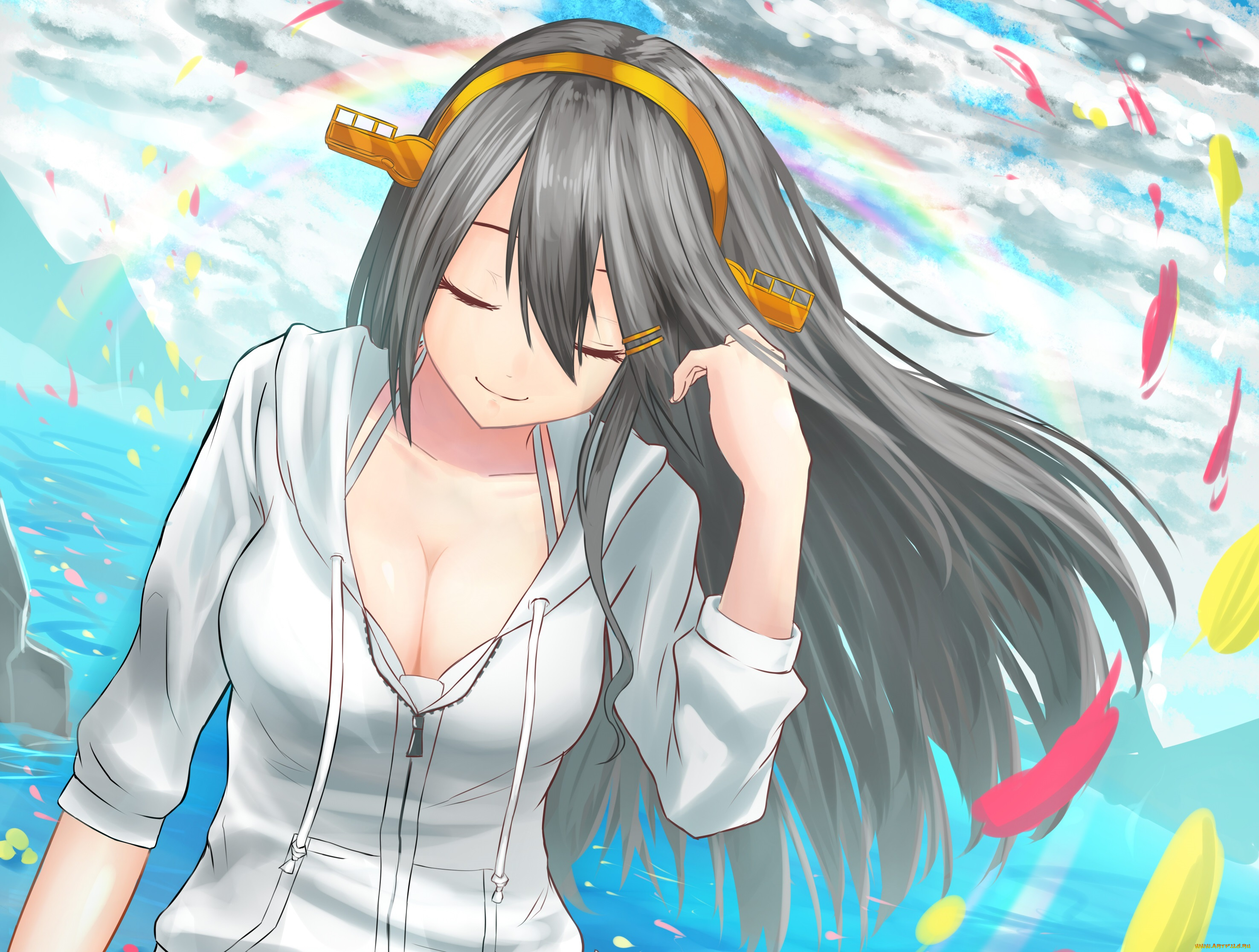 аниме, kantai, collection, девушка