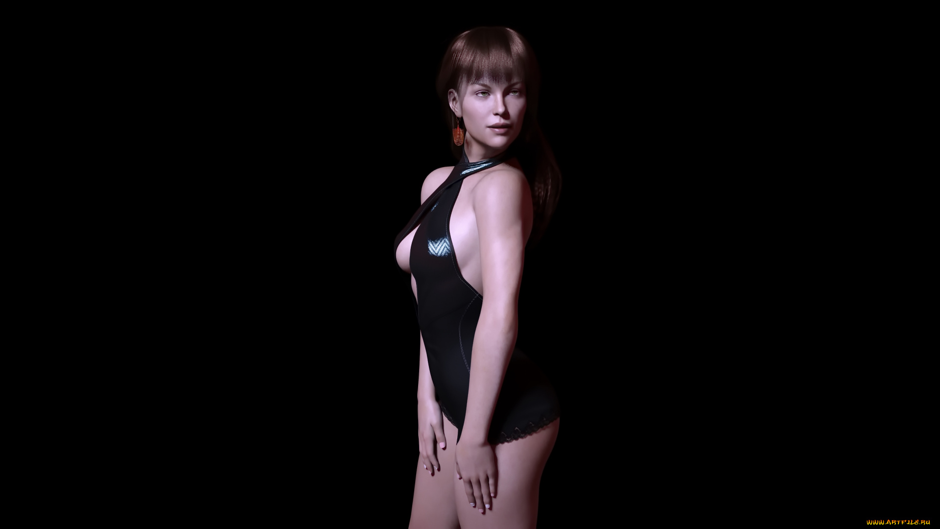 3д, графика, люди, , people, фон, взгляд, девушка