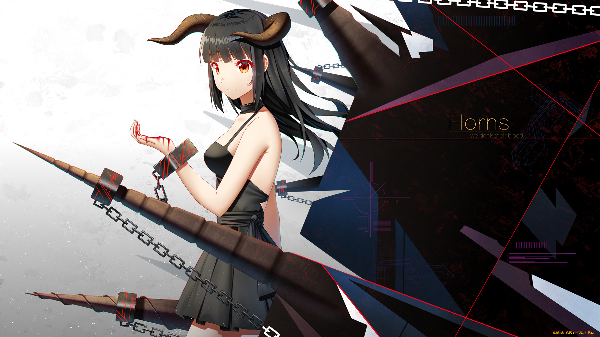 аниме, ангелы, , демоны, демон