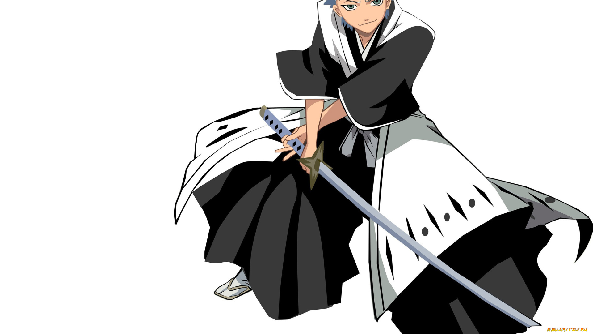 аниме, bleach, toshiro, hitsugaya