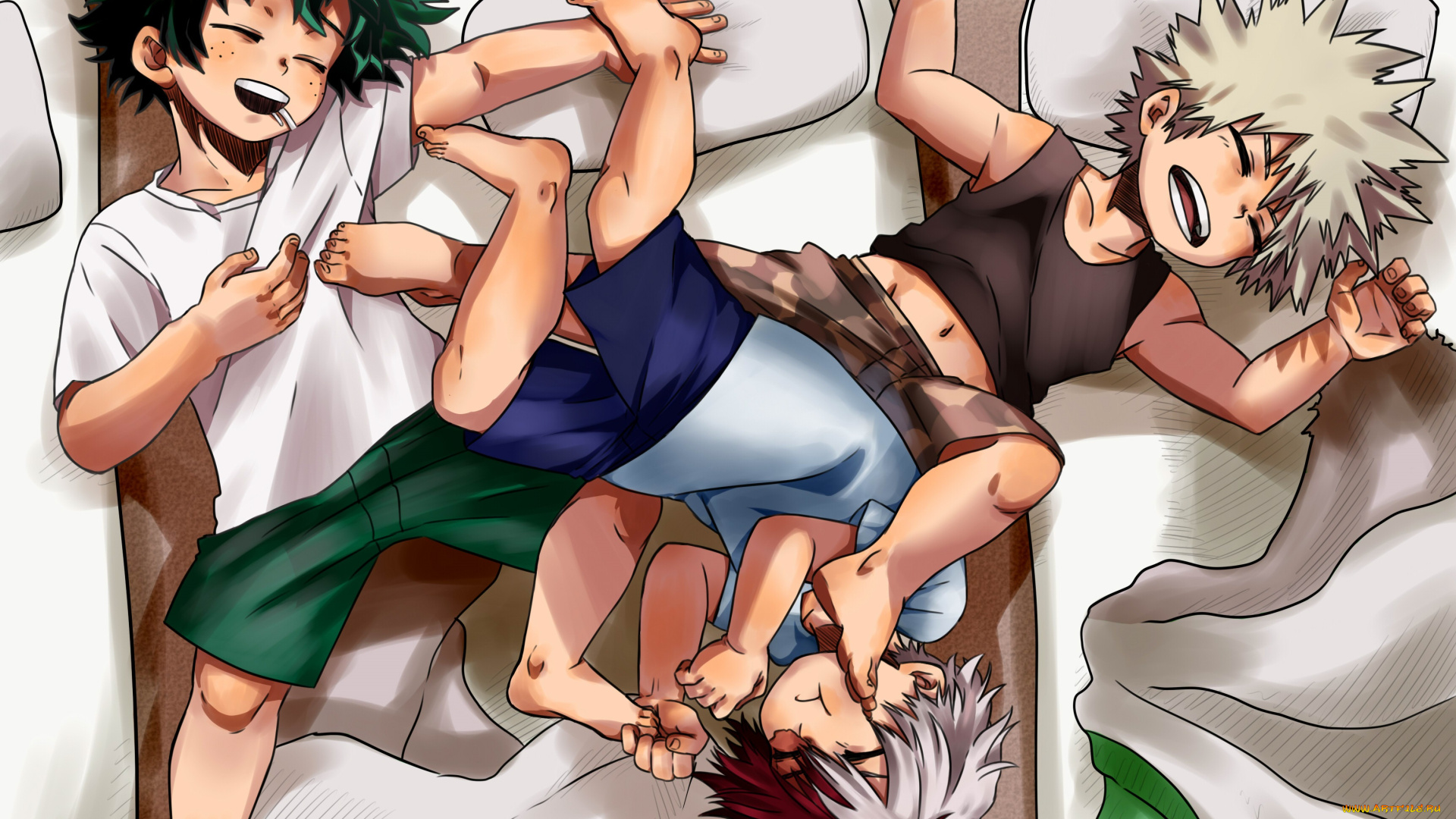 аниме, boku, no, hero, academia, моя, геройская, академия