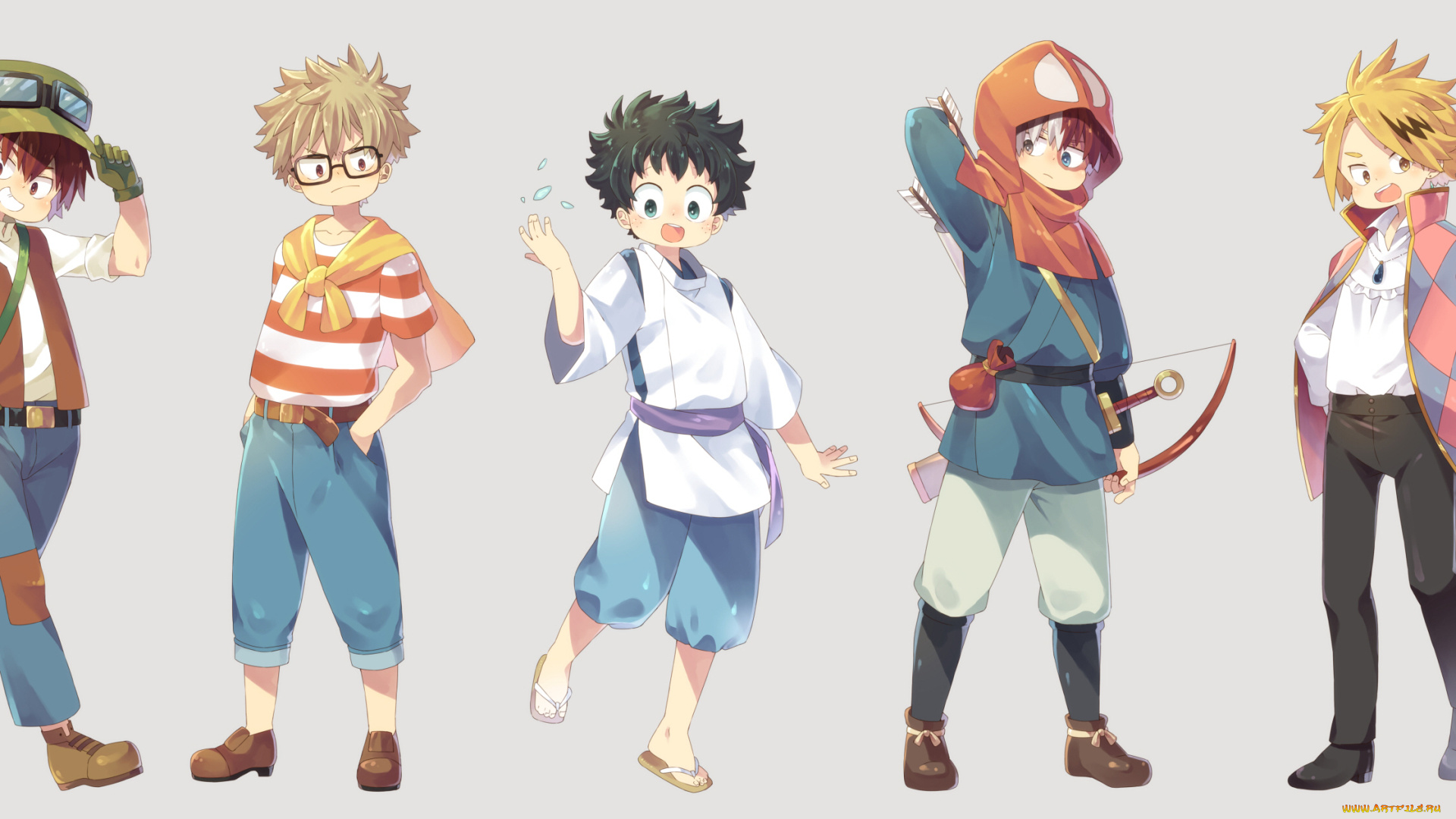 аниме, boku, no, hero, academia, моя, геройская, академия