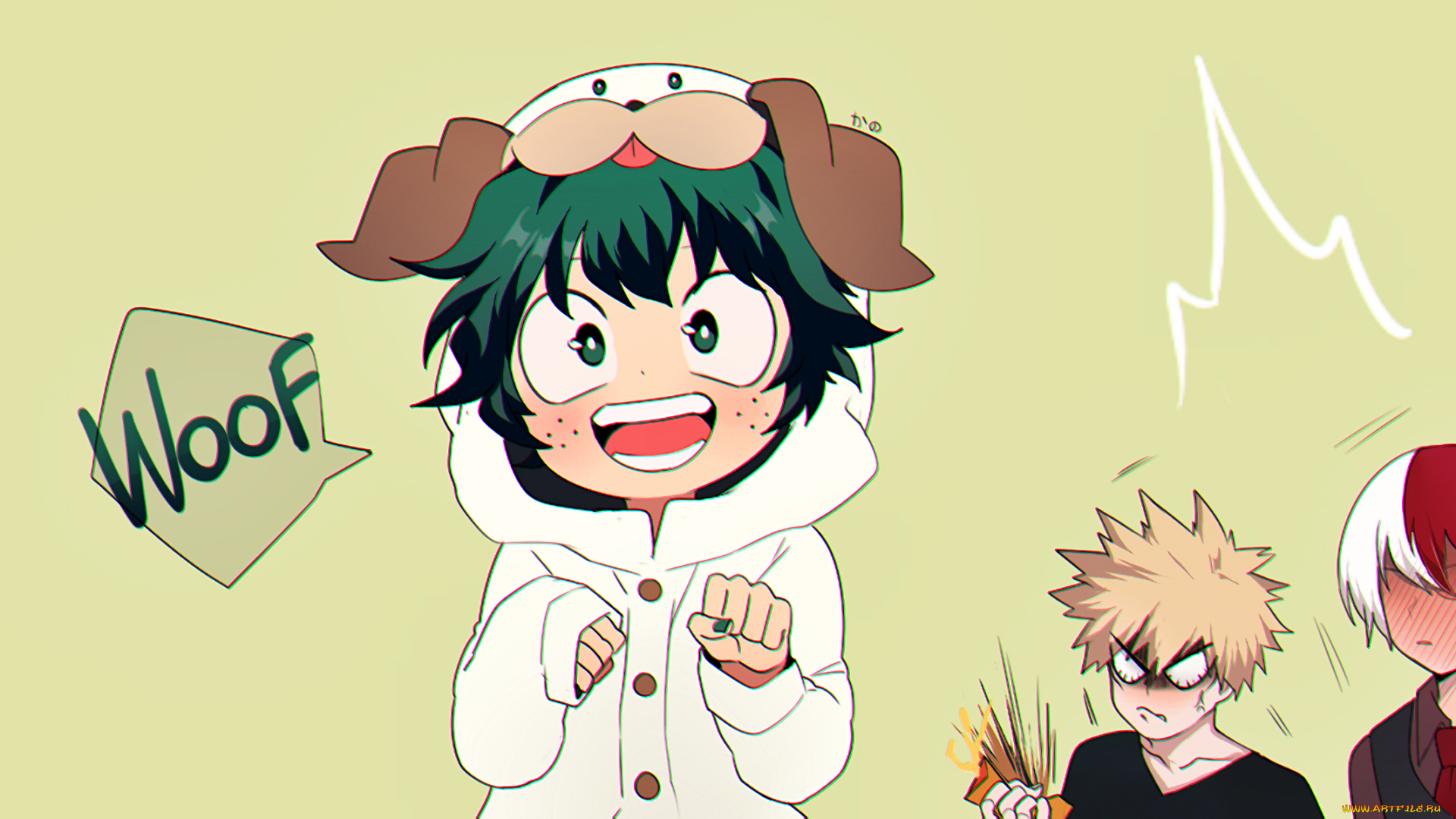 аниме, boku, no, hero, academia, моя, геройская, академия