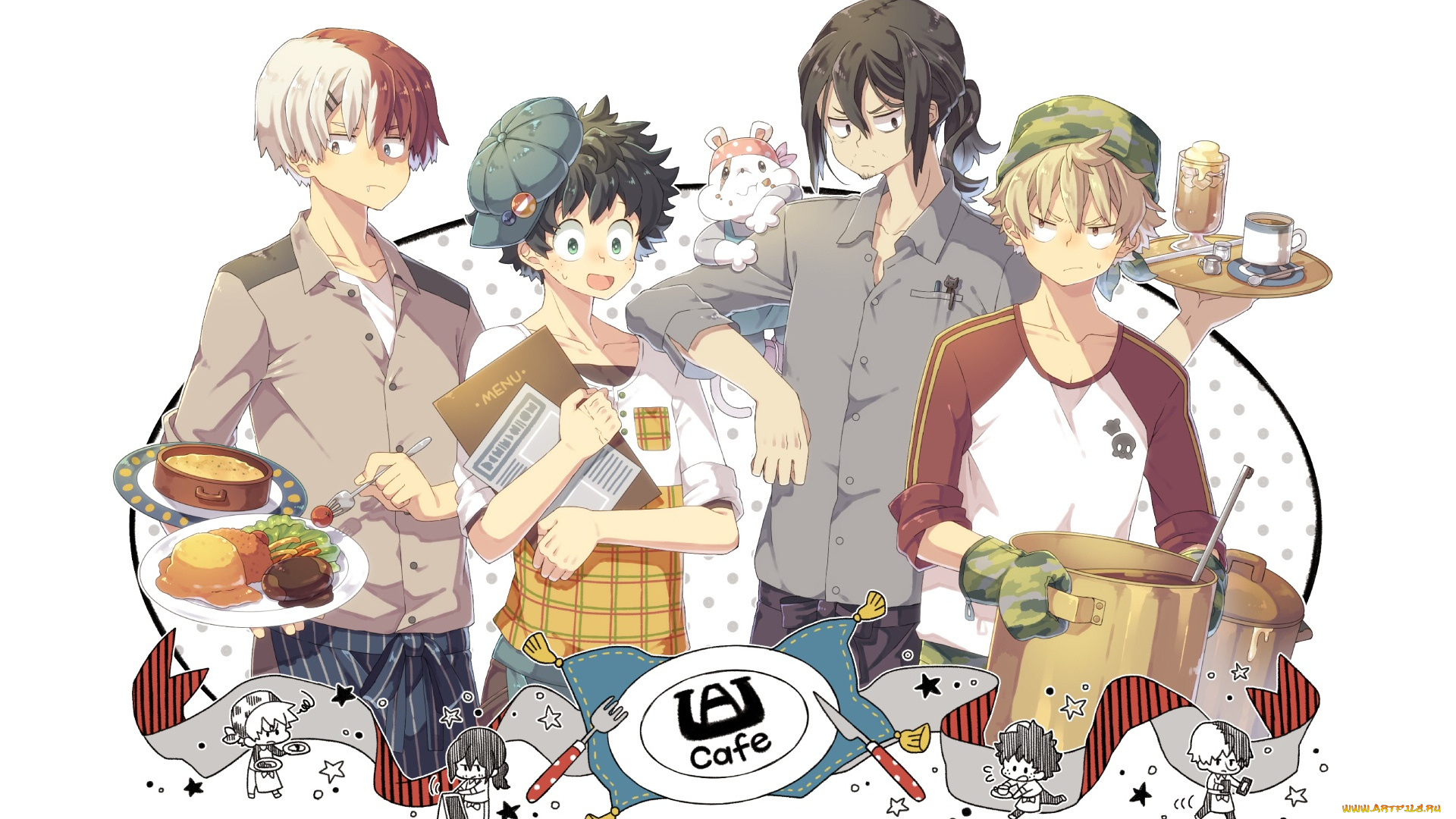 аниме, boku, no, hero, academia, моя, геройская, академия