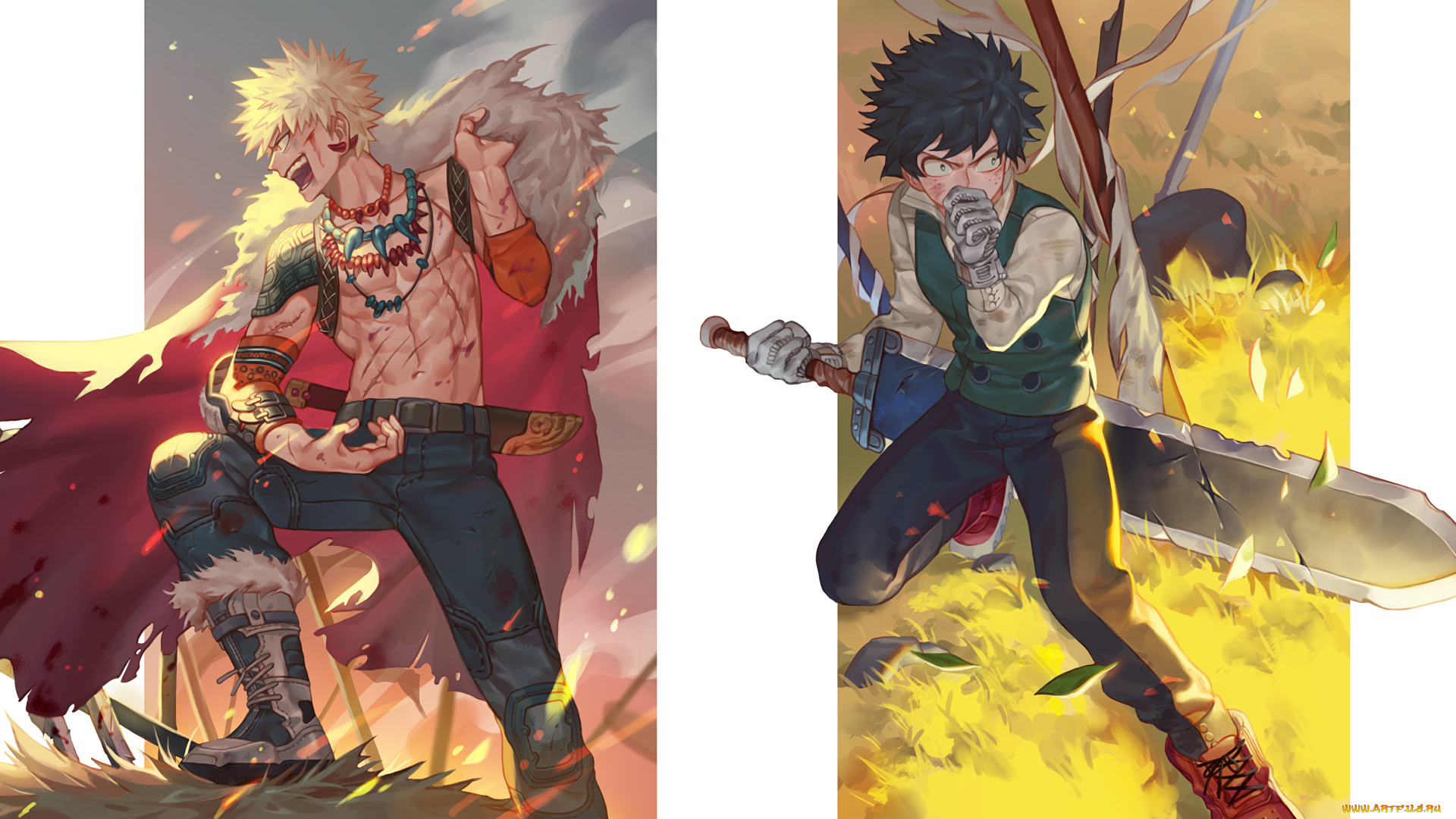 аниме, boku, no, hero, academia, парни