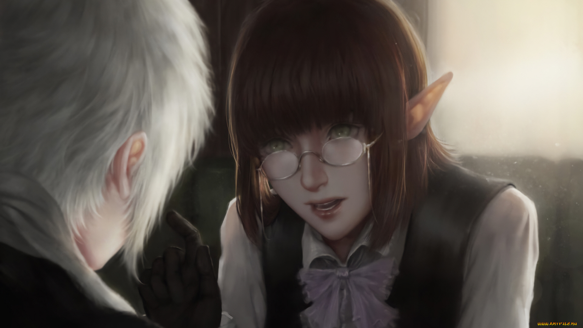 аниме, danmachi, эльф