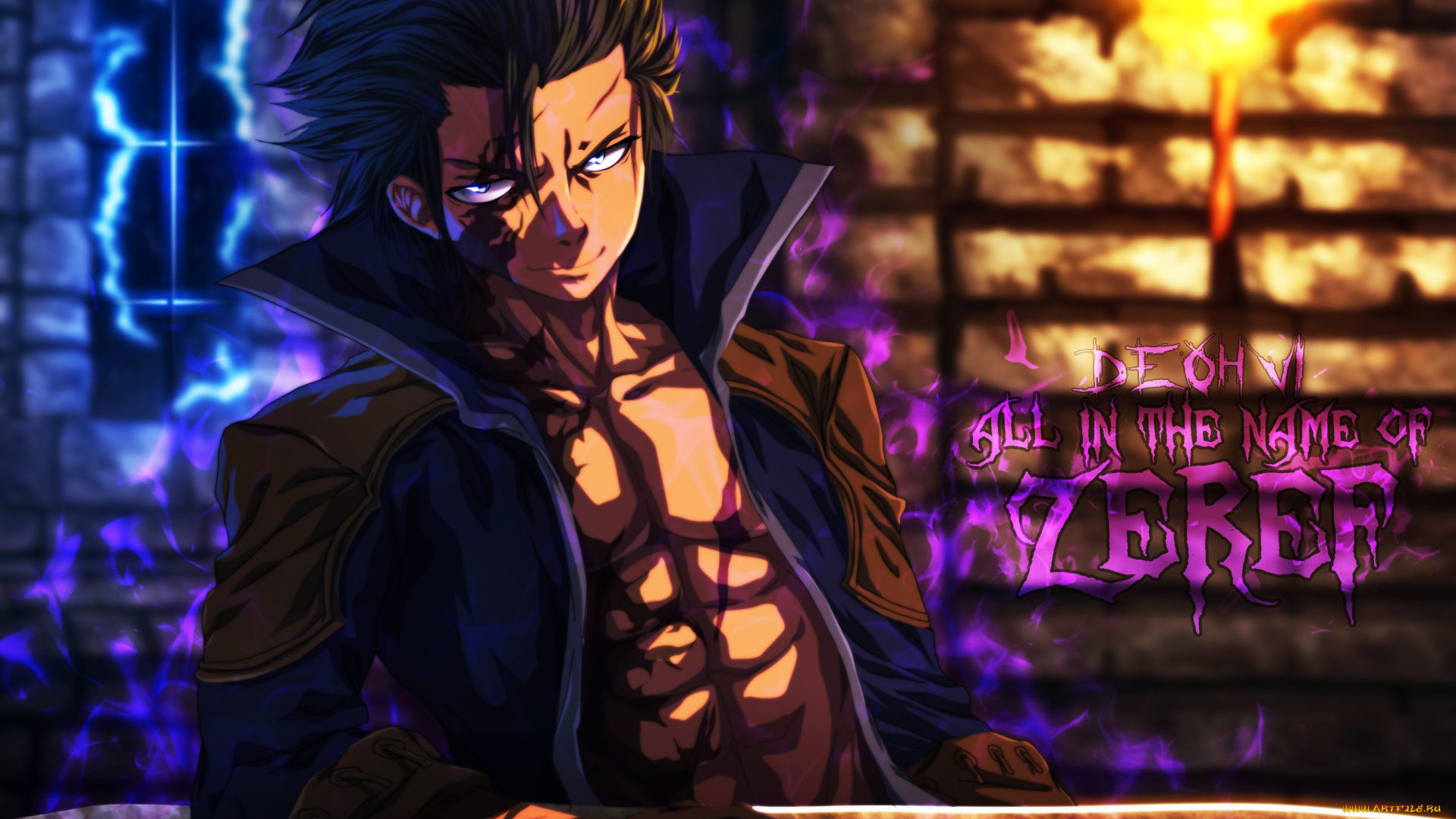 аниме, fairy, tail, anime, manga, japanese, fairy, tail, strong, by, deohvi, mahou