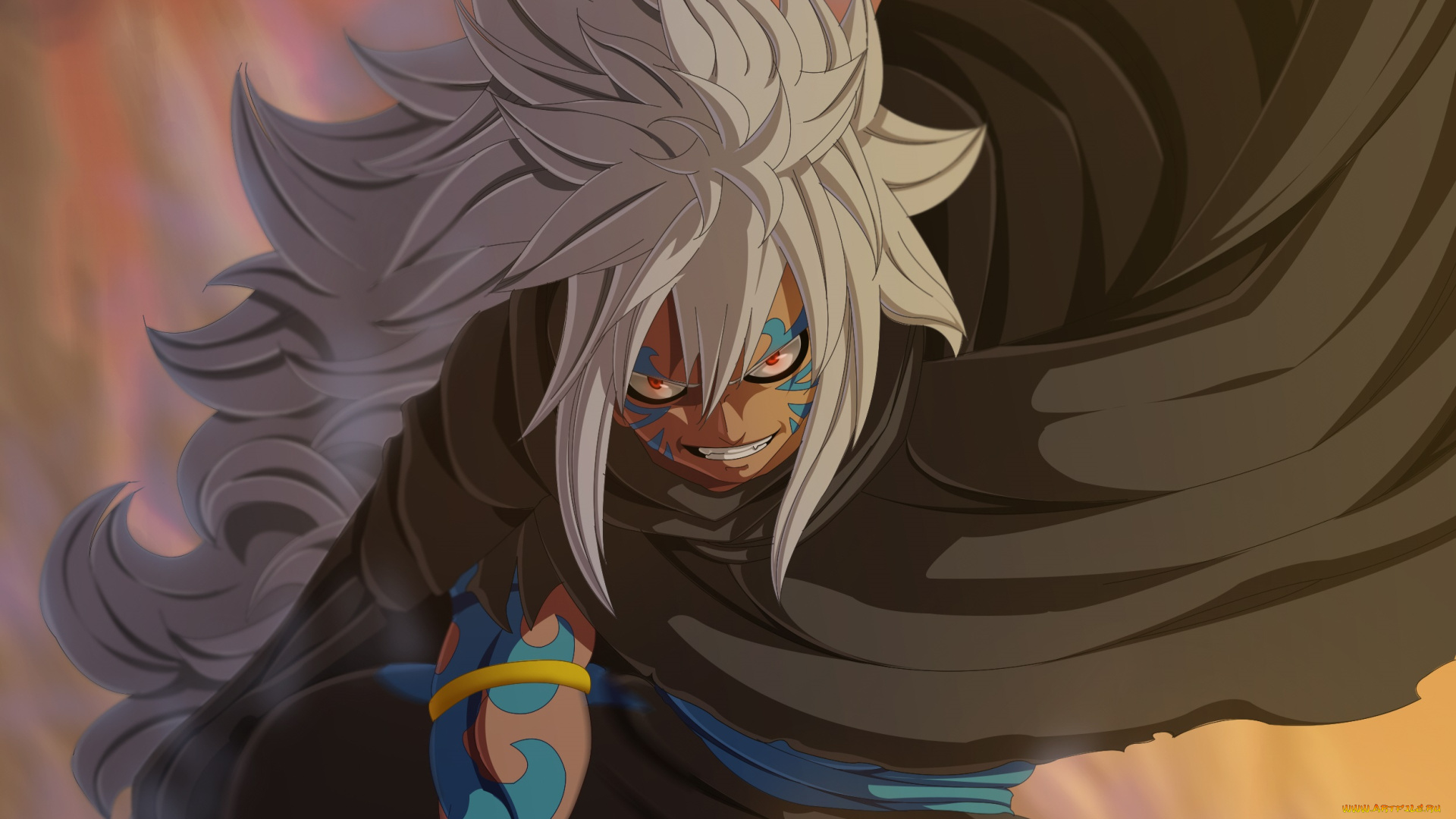 аниме, fairy, tail, хвост, феи