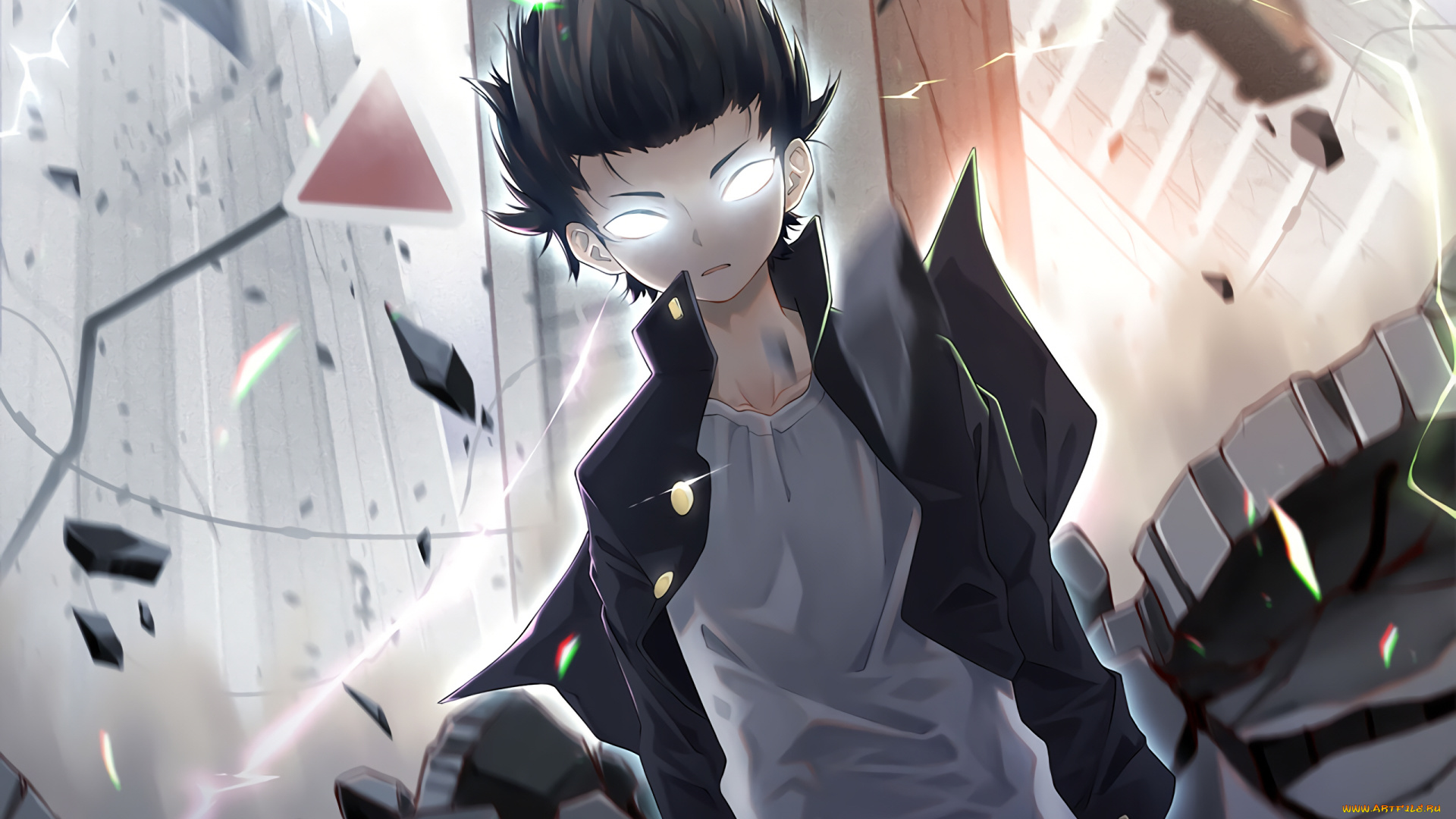 аниме, mob, psycho, 100, моб, психо, 100