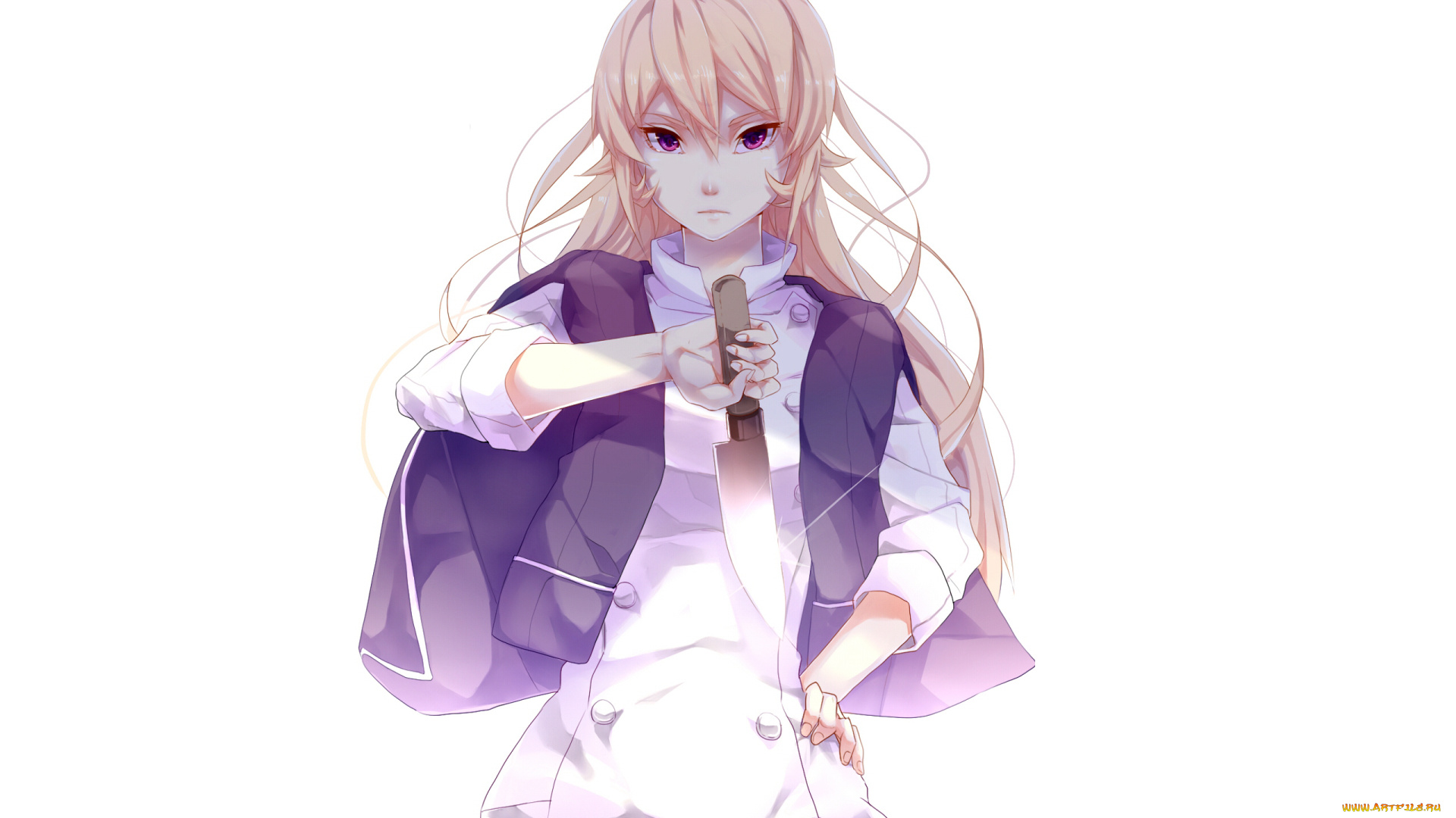 аниме, shokugeki, no, soma, эрина