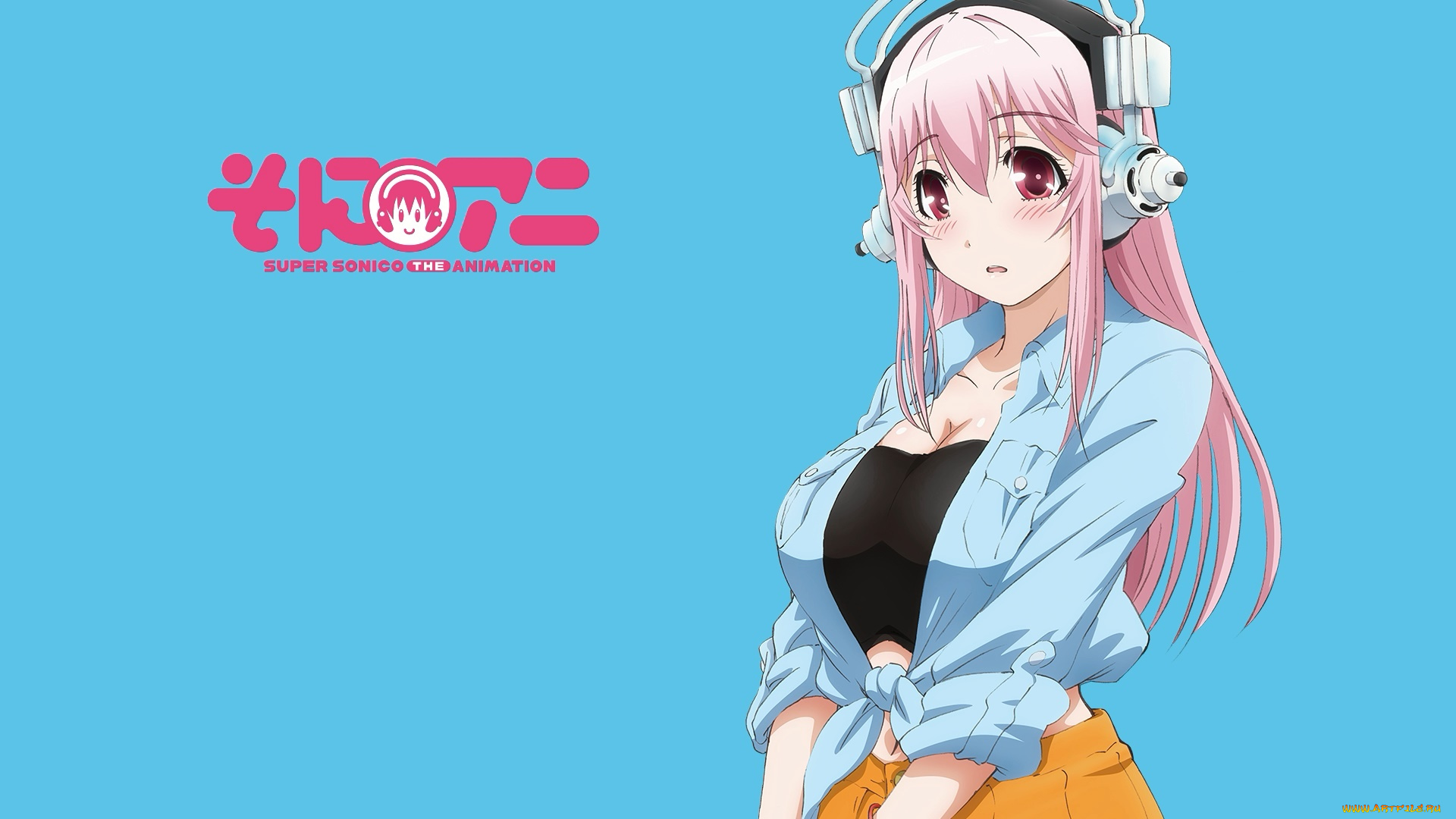 аниме, super, sonico, super, sonico