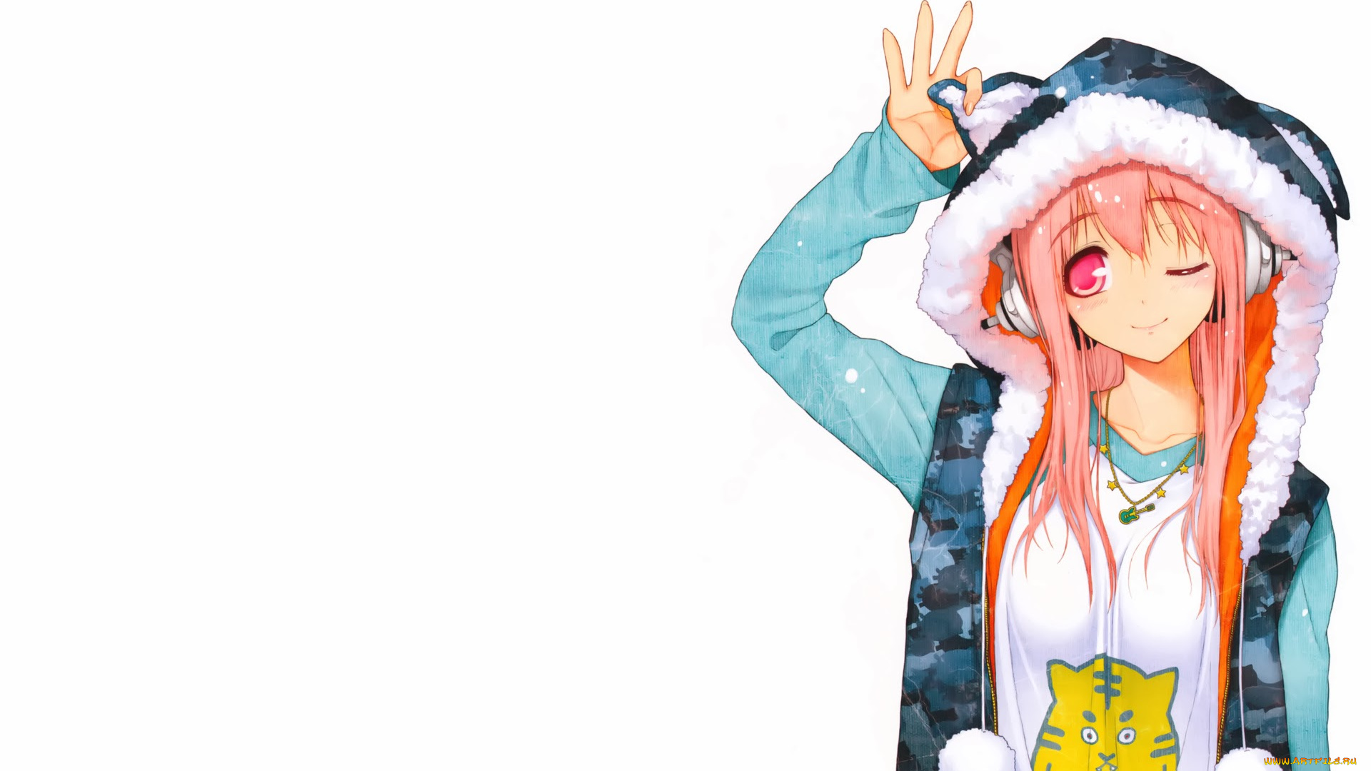 аниме, super, sonico, super, sonico