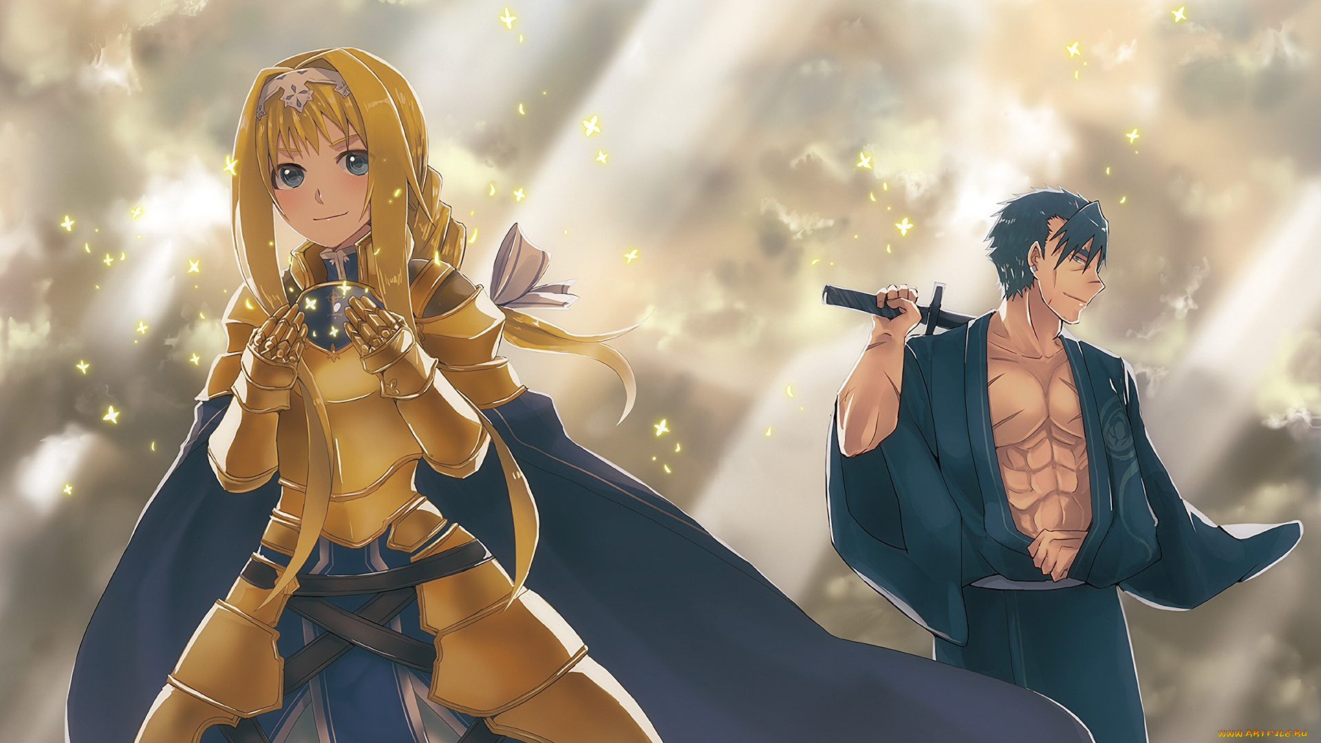 аниме, sword, art, online, oriental, pretty, subarashii, sao, sword, art, online, japanese, anime, novel, weapon, light, warrior, manga, asian, asiatic, sugoi