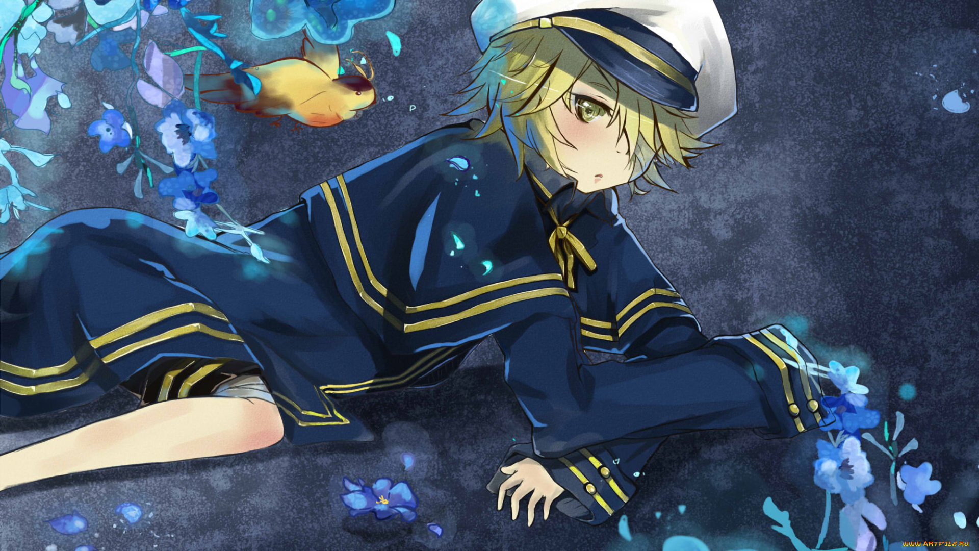 аниме, vocaloid, мальчик