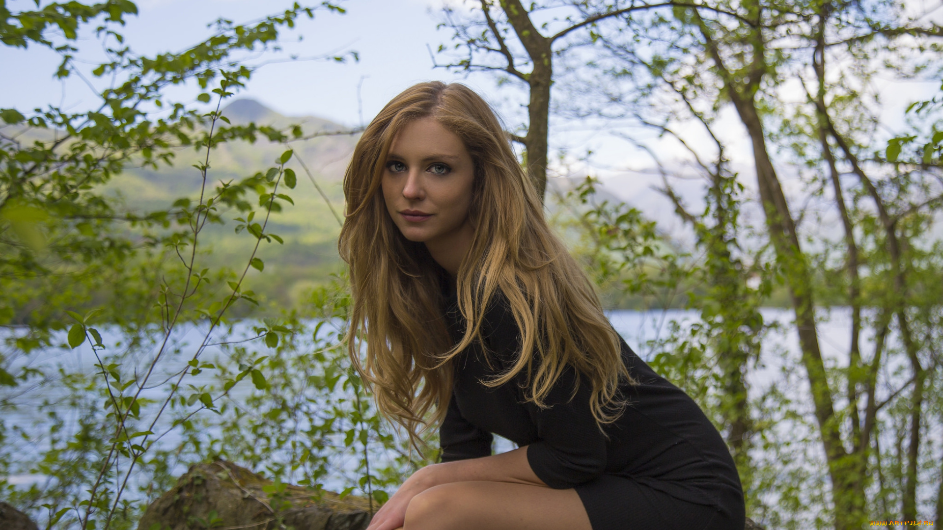 девушки, -unsort, , блондинки, , светловолосые, взгляд, лицо