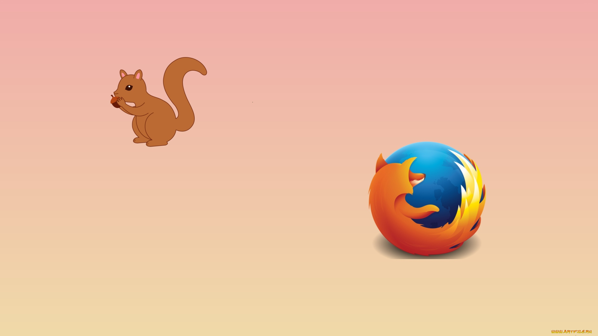 компьютеры, mozilla, firefox, логотип, фон