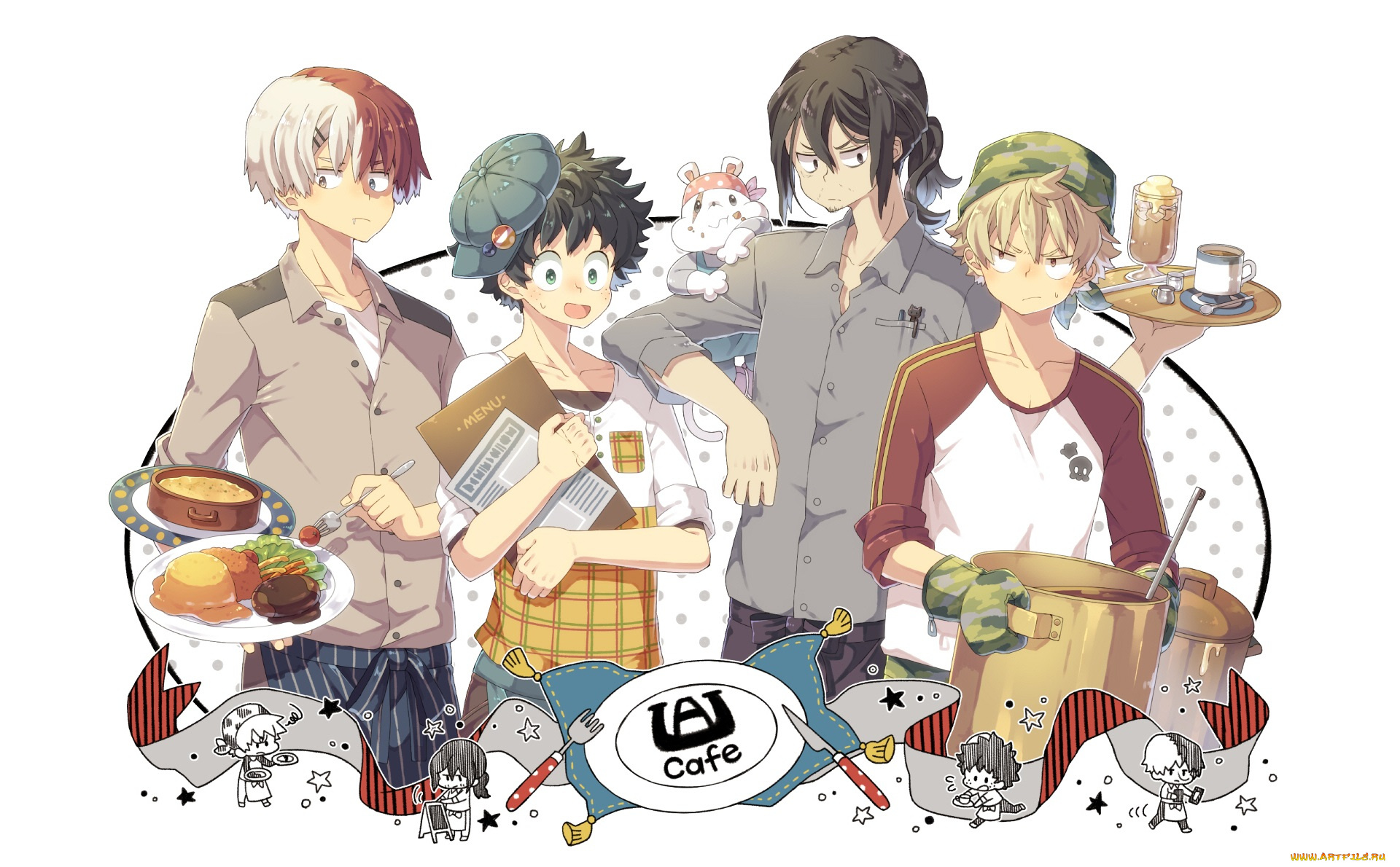 аниме, boku, no, hero, academia, моя, геройская, академия