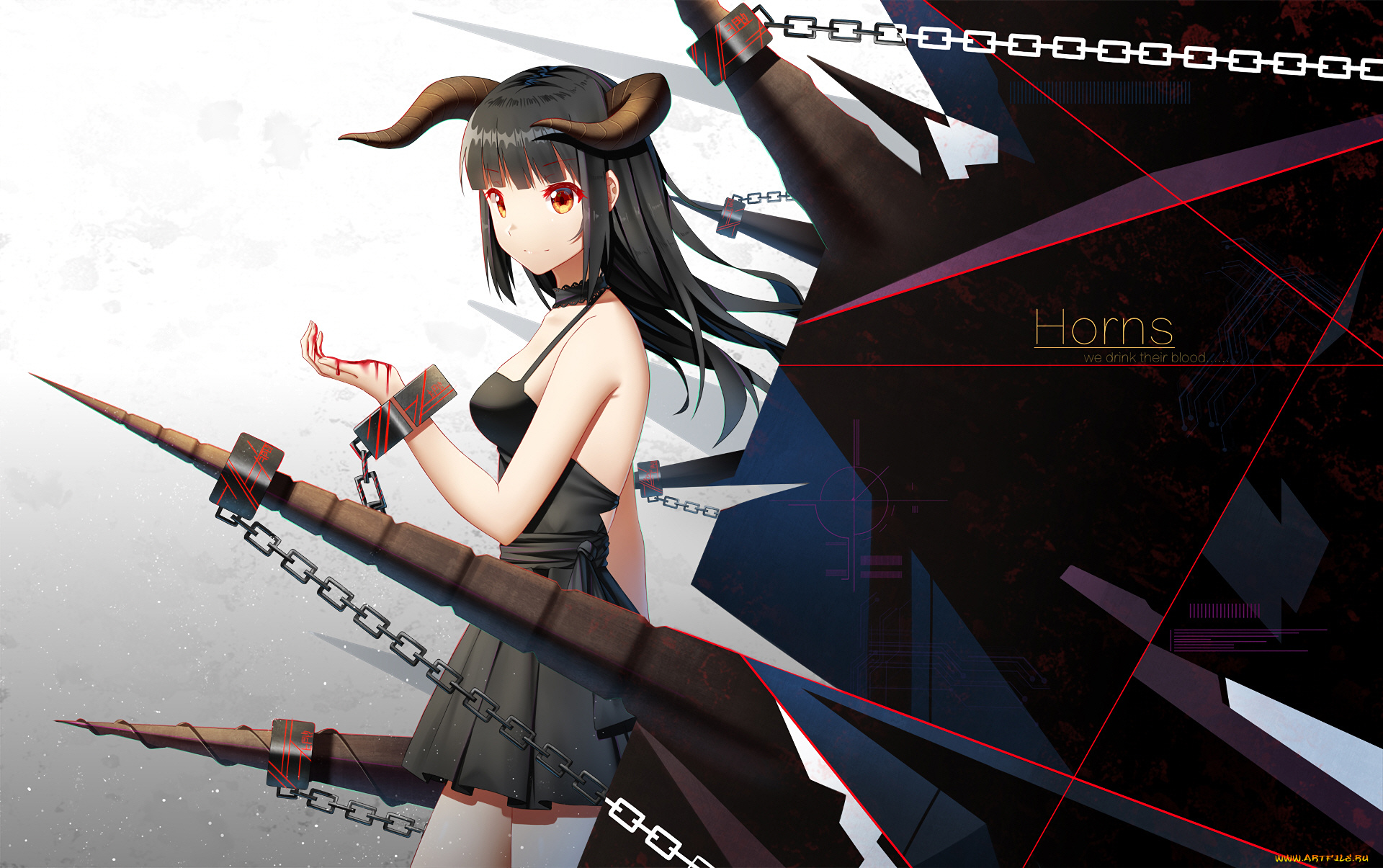 аниме, ангелы, , демоны, демон