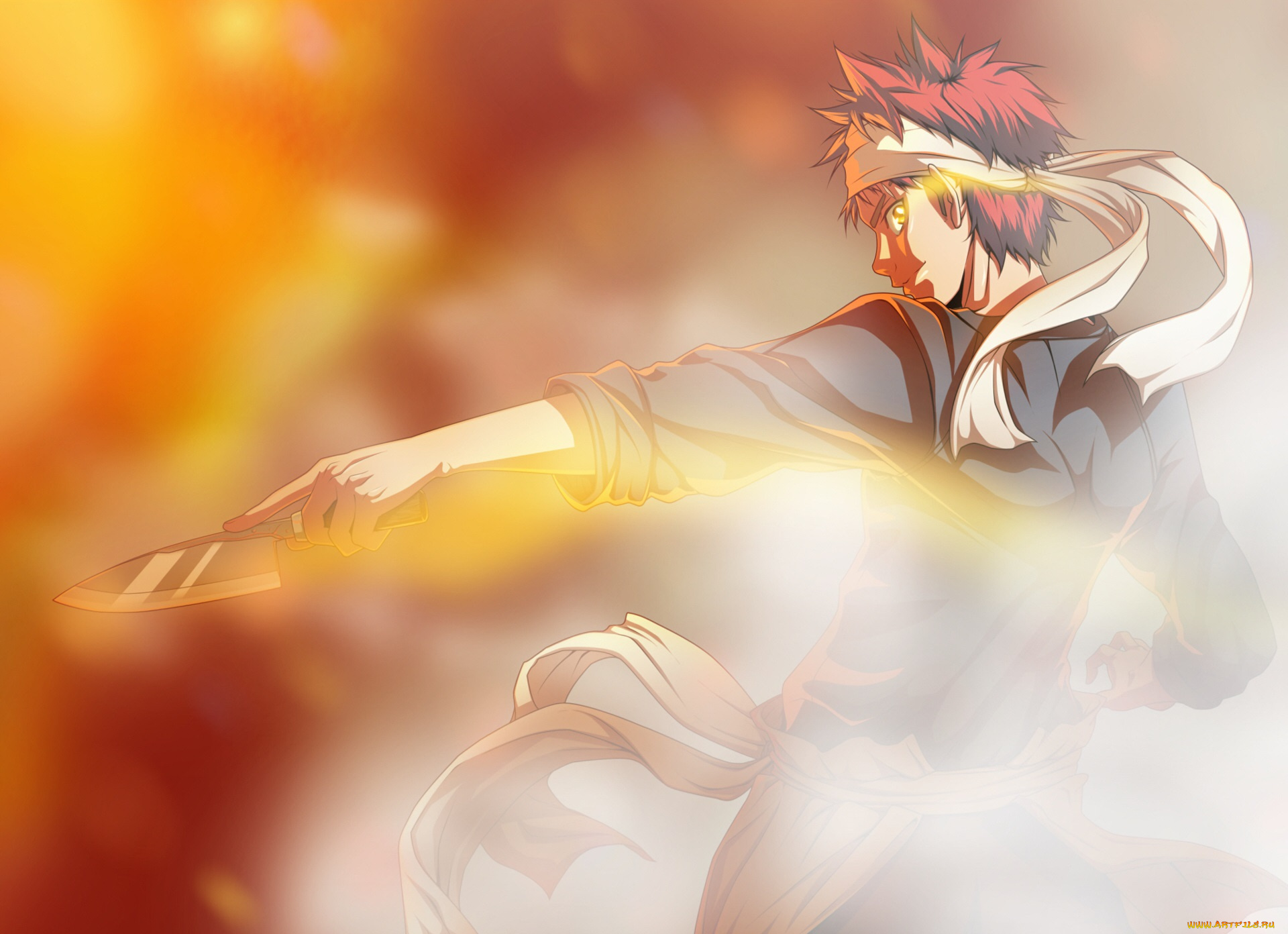 аниме, shokugeki, no, soma, кухня, сомы