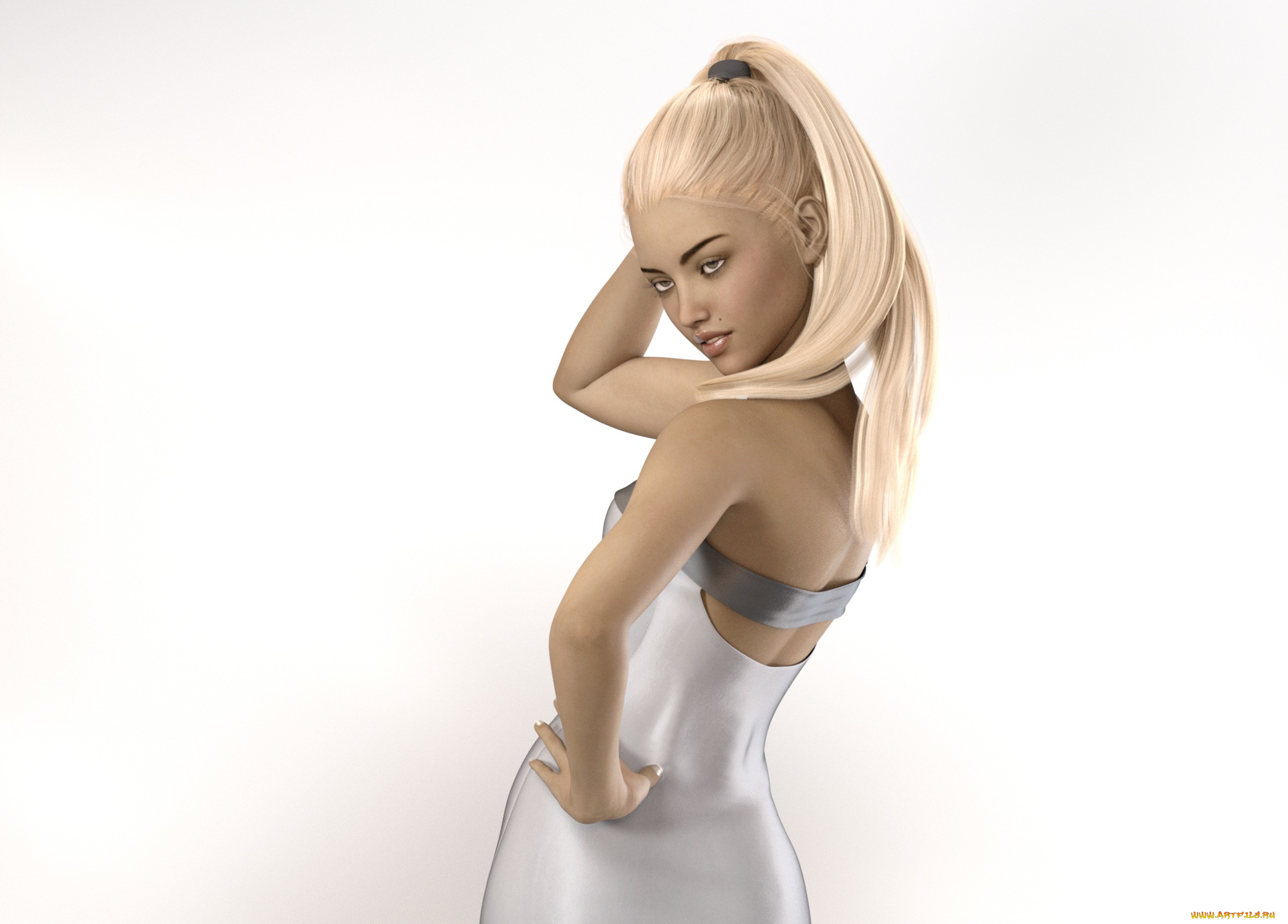 3д, графика, люди, , people, девушка, фон, взгляд