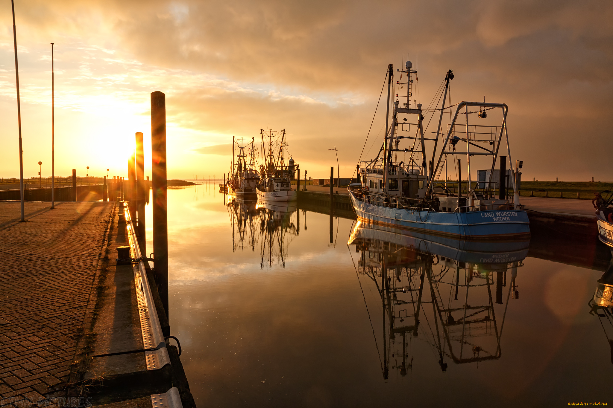 корабли, порты, , , причалы, рыболовы