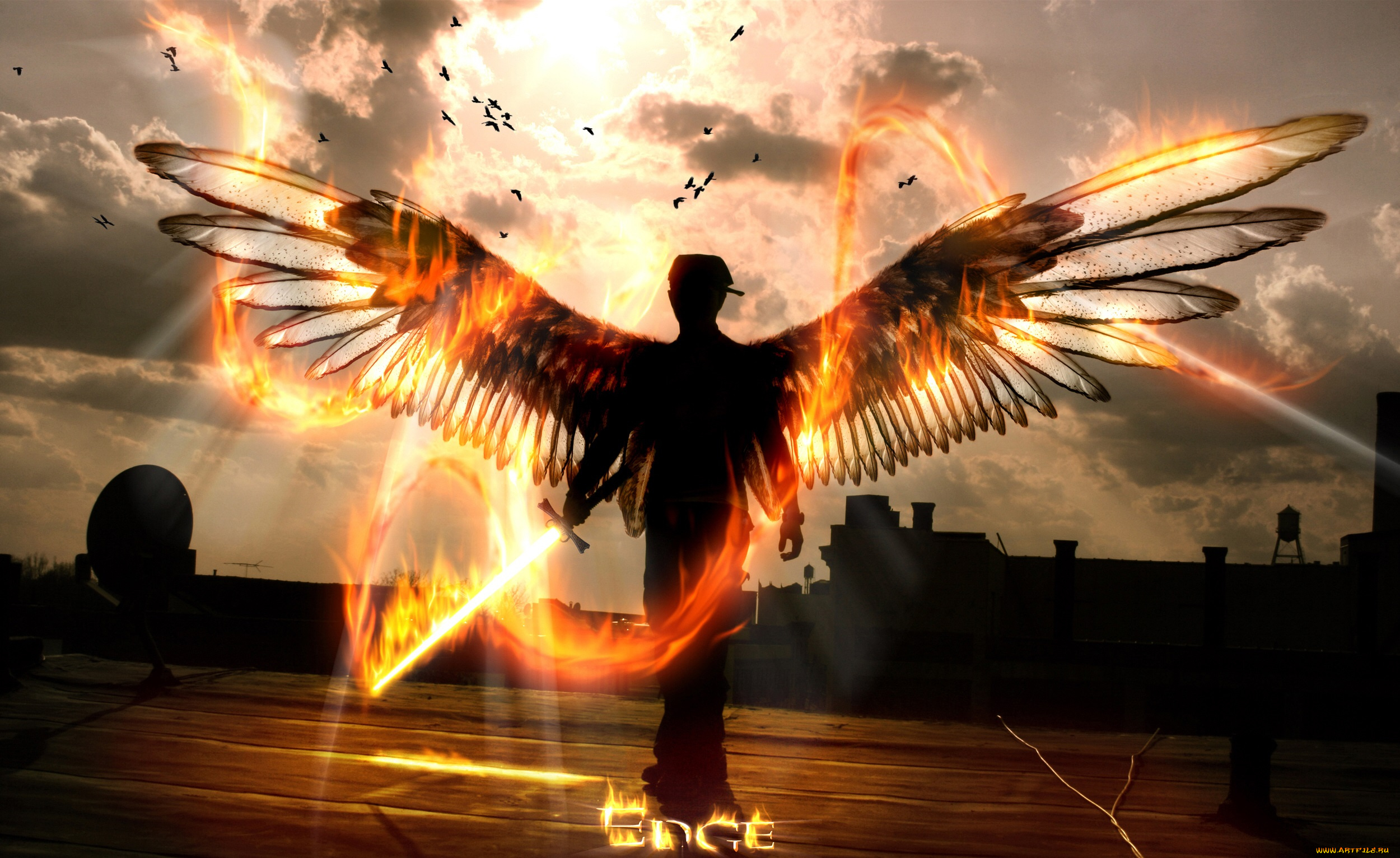 фэнтези, ангелы, ангел