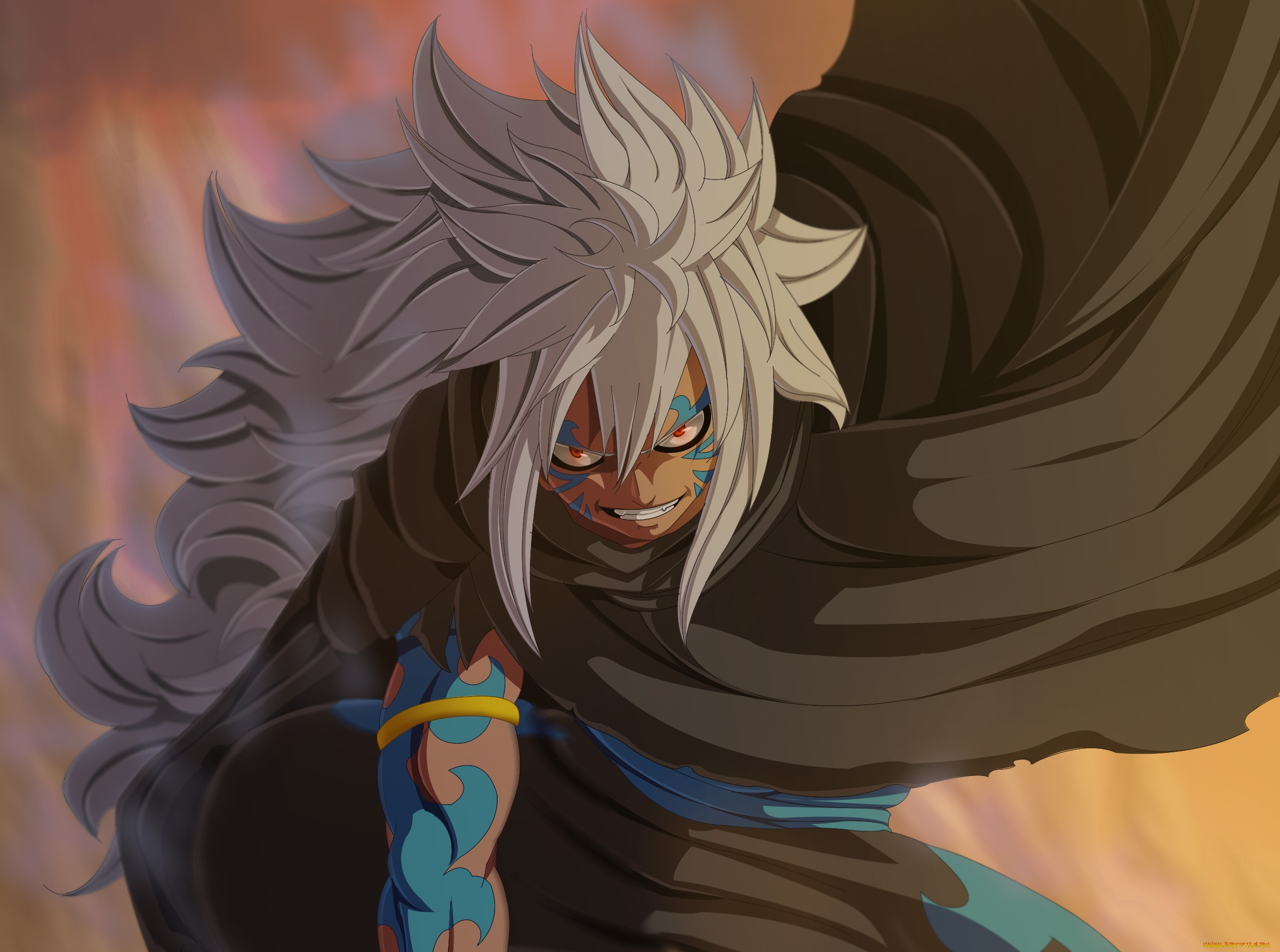 аниме, fairy, tail, хвост, феи