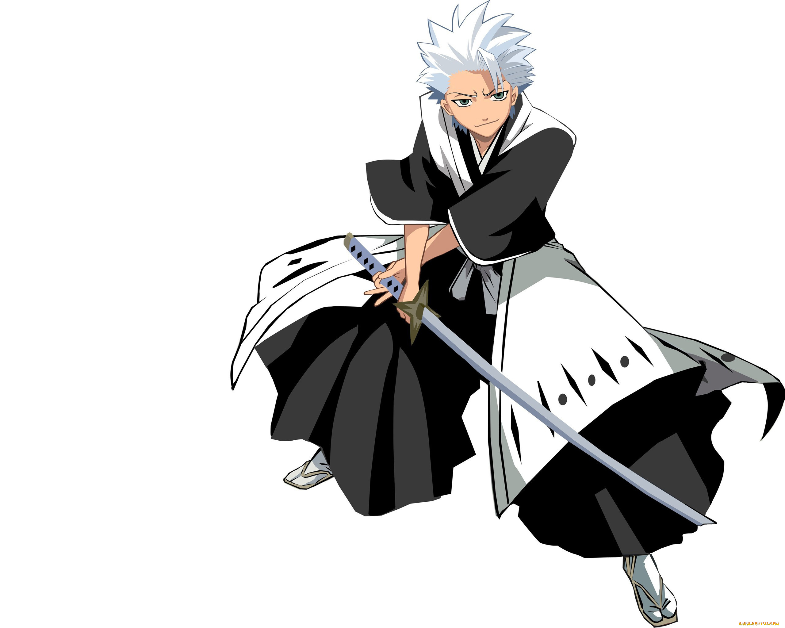 аниме, bleach, toshiro, hitsugaya