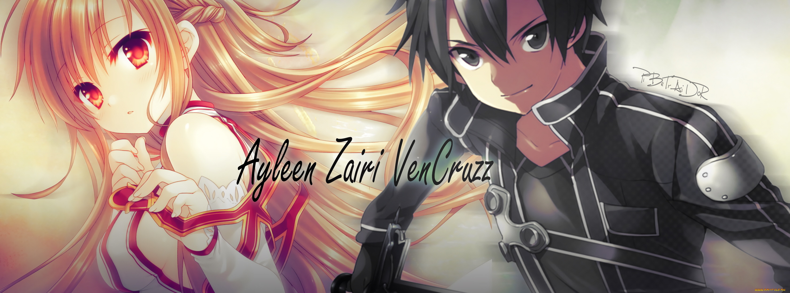 аниме, sword, art, online, кирито