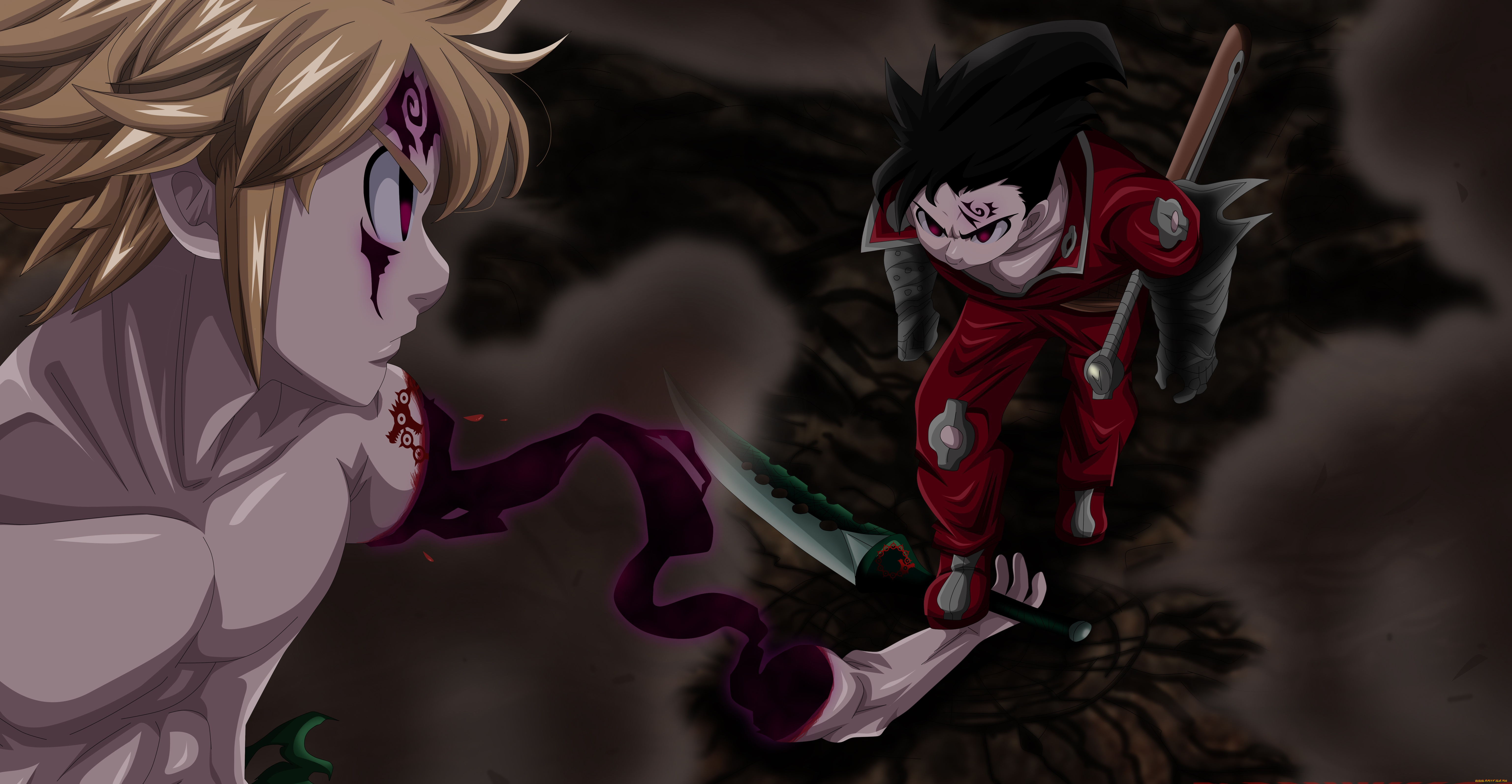 аниме, nanatsu, no, taizai, nanatsu, no, taizai