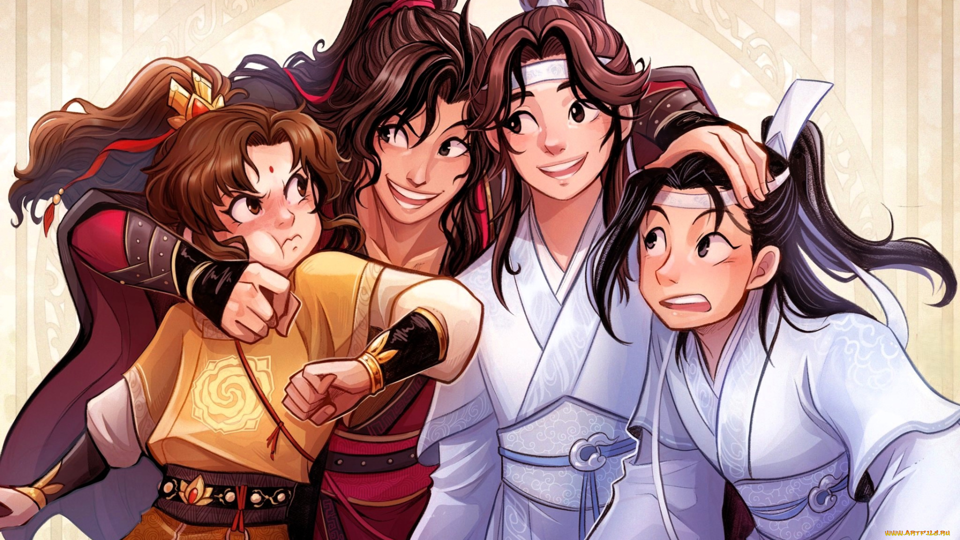 аниме, mo, dao, zu, shi, вэй, усянь, цзинь, лин, лань, сычжуй, цзынъи