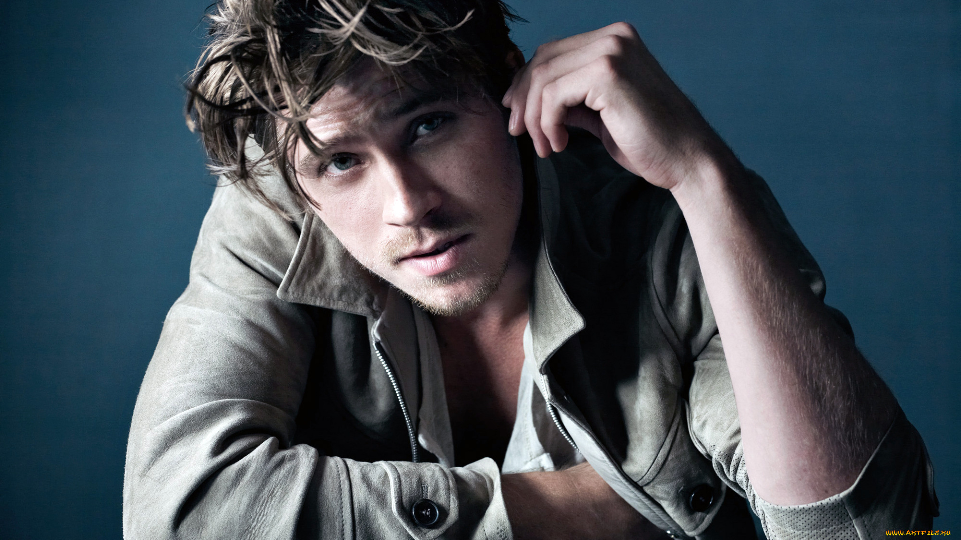 мужчины, garrett, hedlund, портрет
