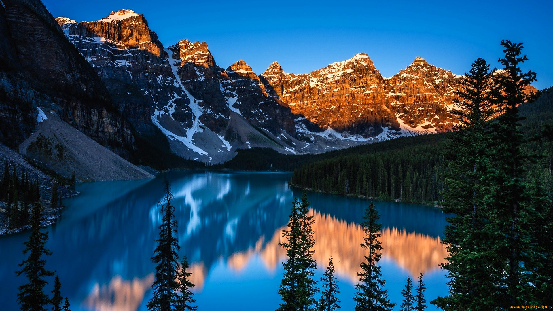 природа, реки, озера, горы, озеро, лес