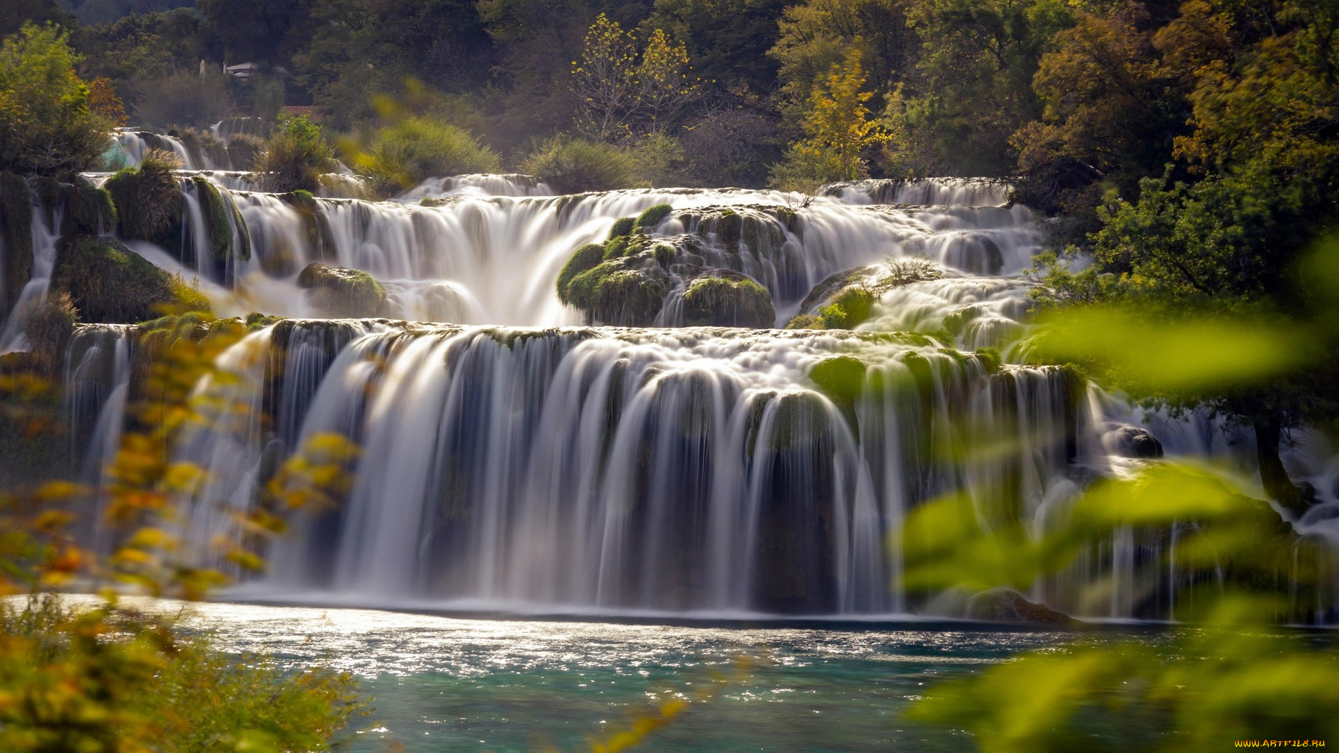 skradinski, buk, waterfall, krka, national, park, croatia, природа, водопады, skradinski, buk, waterfall, krka, national, park