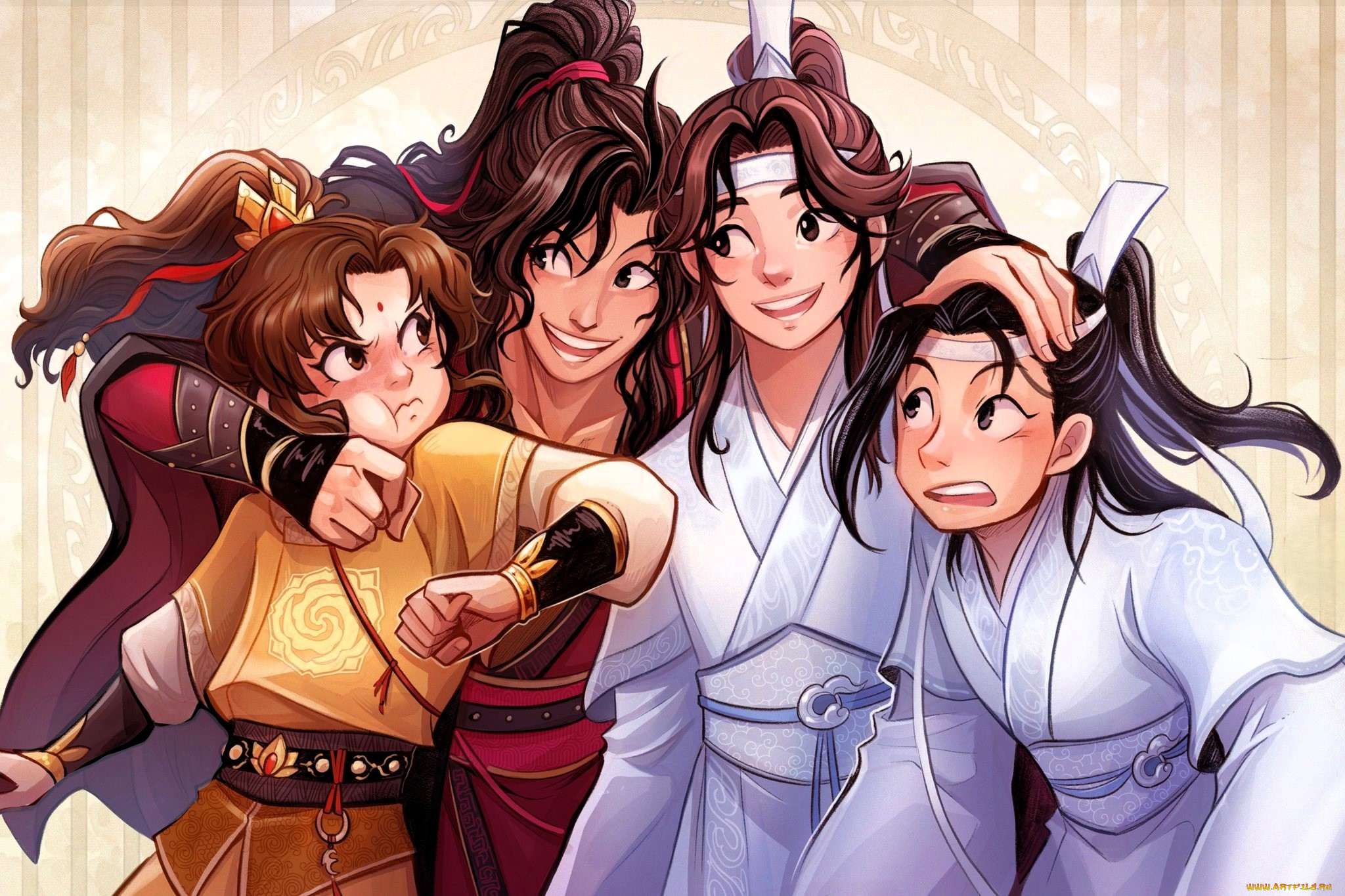 аниме, mo, dao, zu, shi, вэй, усянь, цзинь, лин, лань, сычжуй, цзынъи