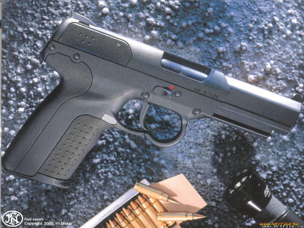 five, seven, оружие, пистолеты