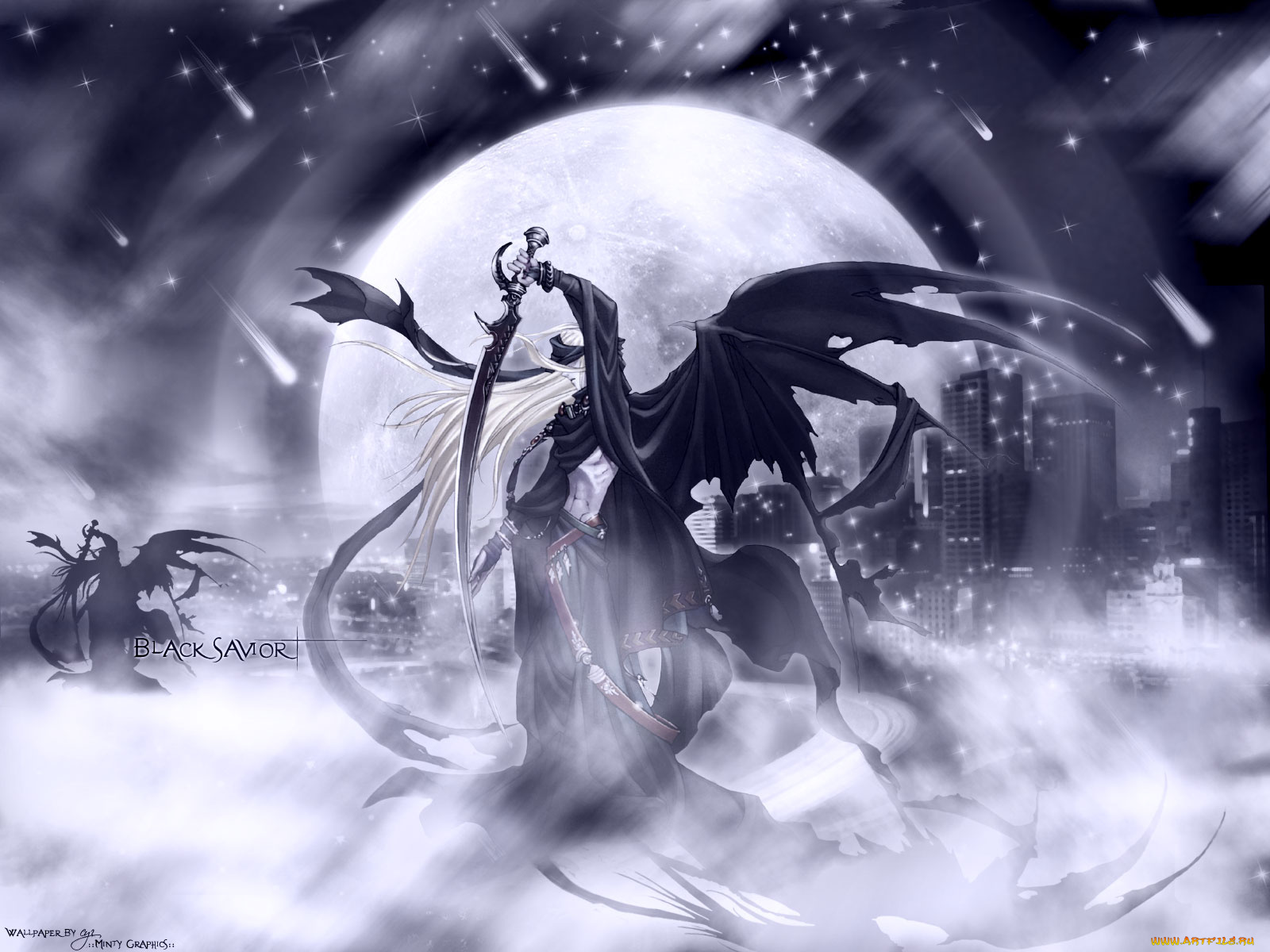 аниме, angels, demons