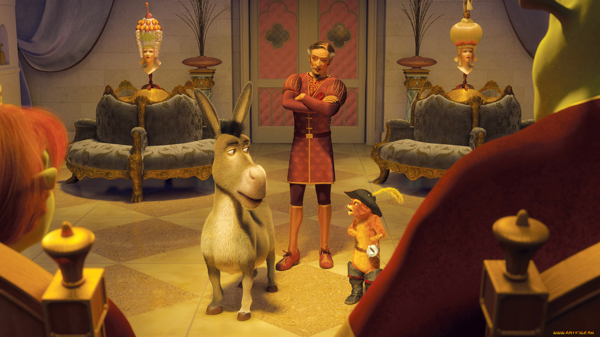 shrek, the, third, мультфильмы