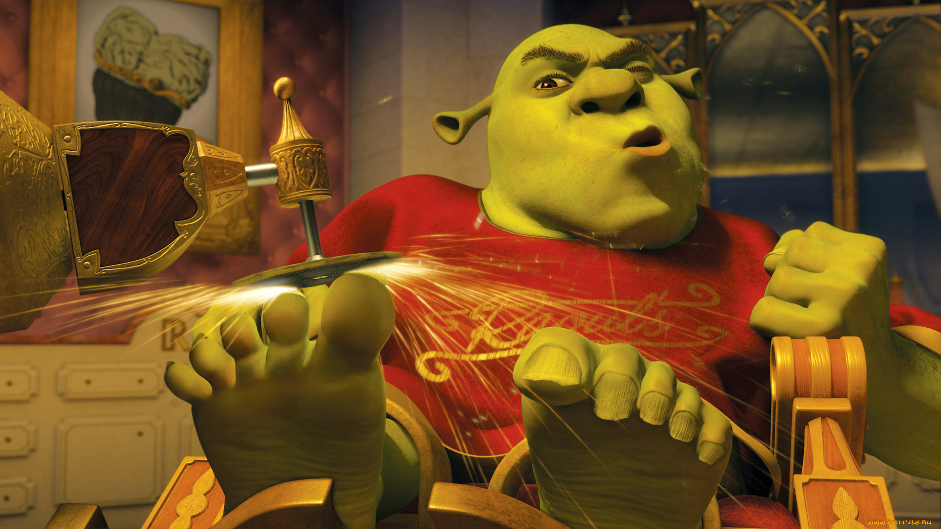 shrek, the, third, мультфильмы